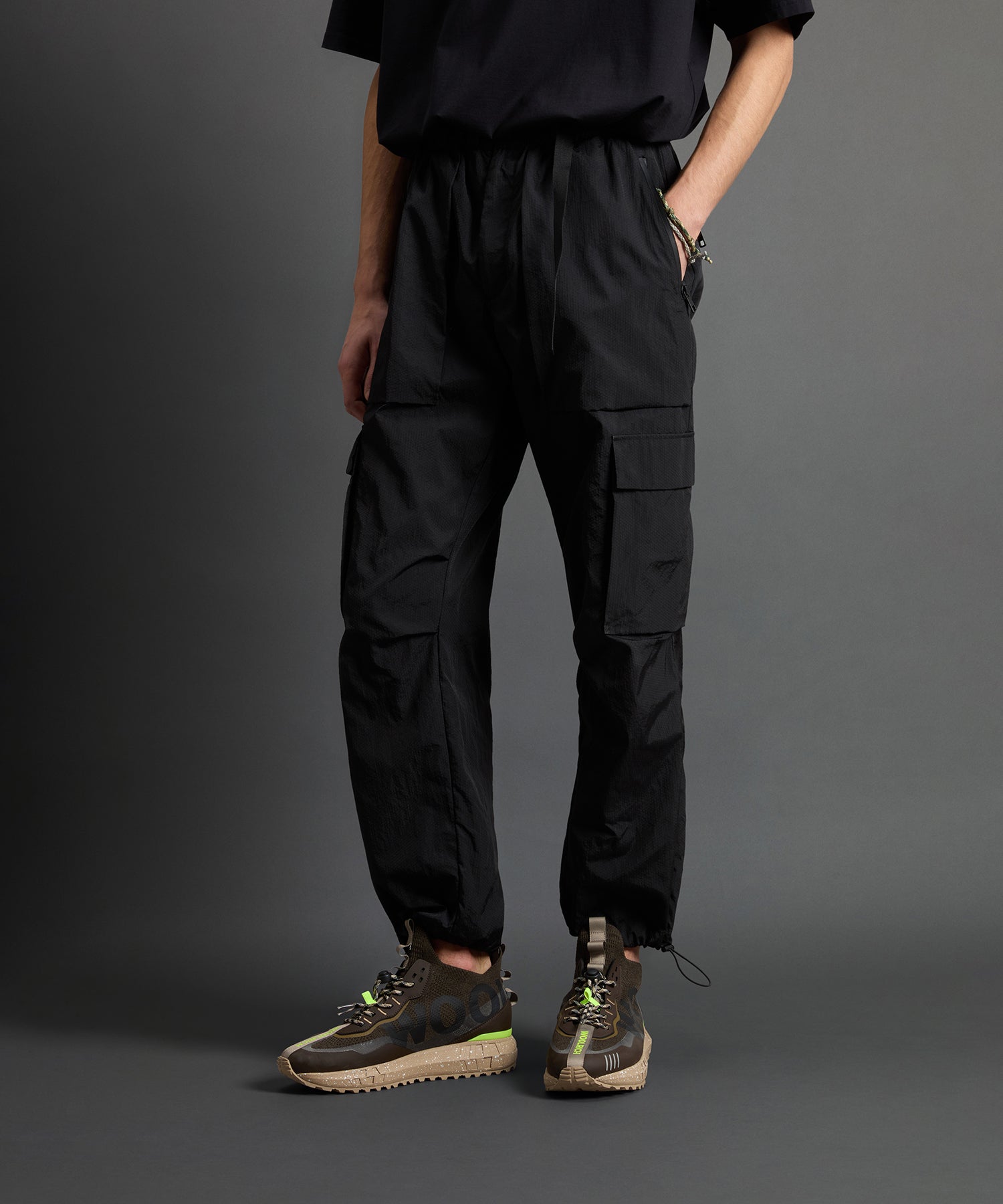 Todd Snyder x Woolrich Sneaker in Mud - Image 2