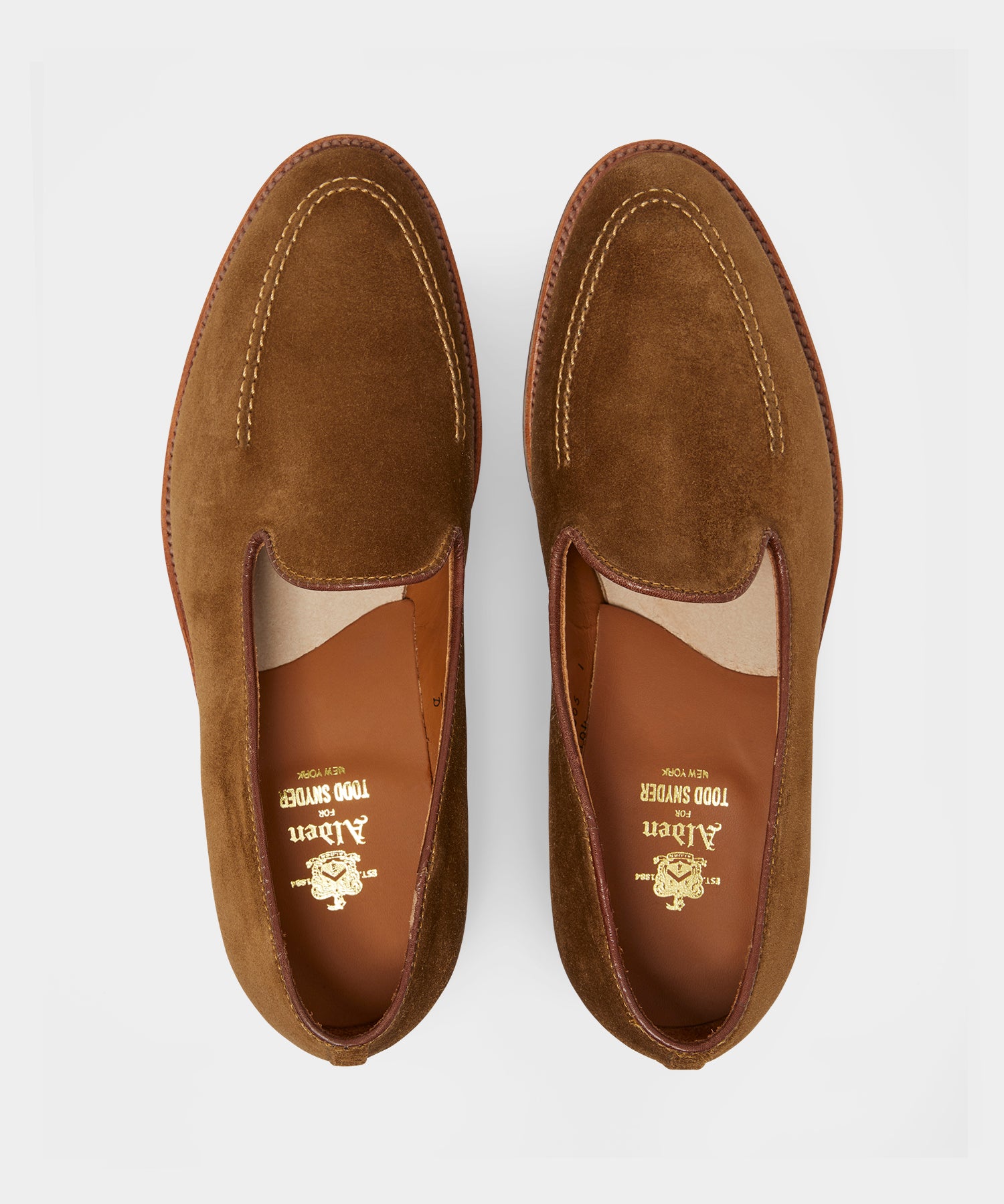 Todd Snyder X Alden Venetian Suede Loafer - Image 3