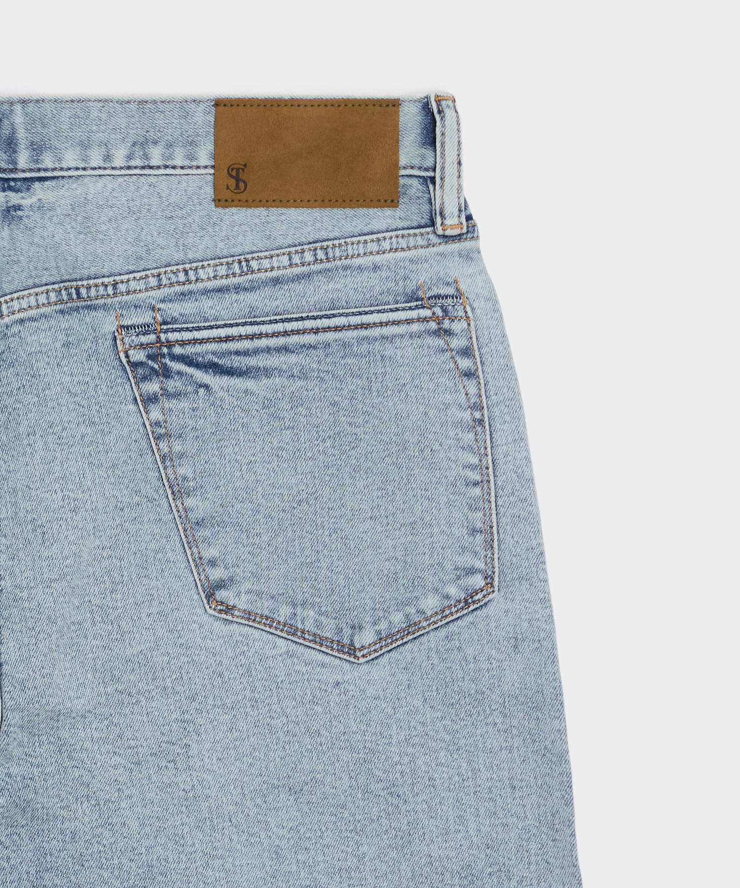 High-Rise Slim Stretch Jean In Light Indigo - Image 6