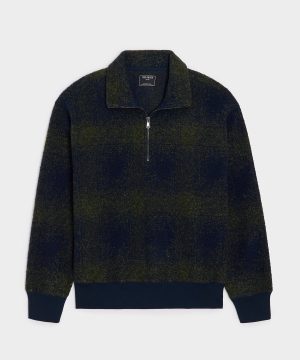 Italian Wool Quarter-Zip Pullover