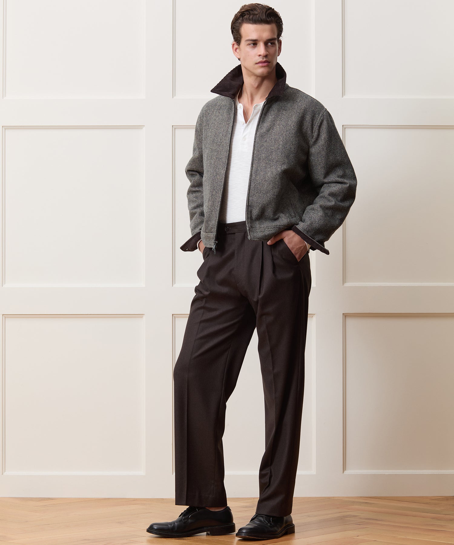Wool Driving Jacket - Image 3