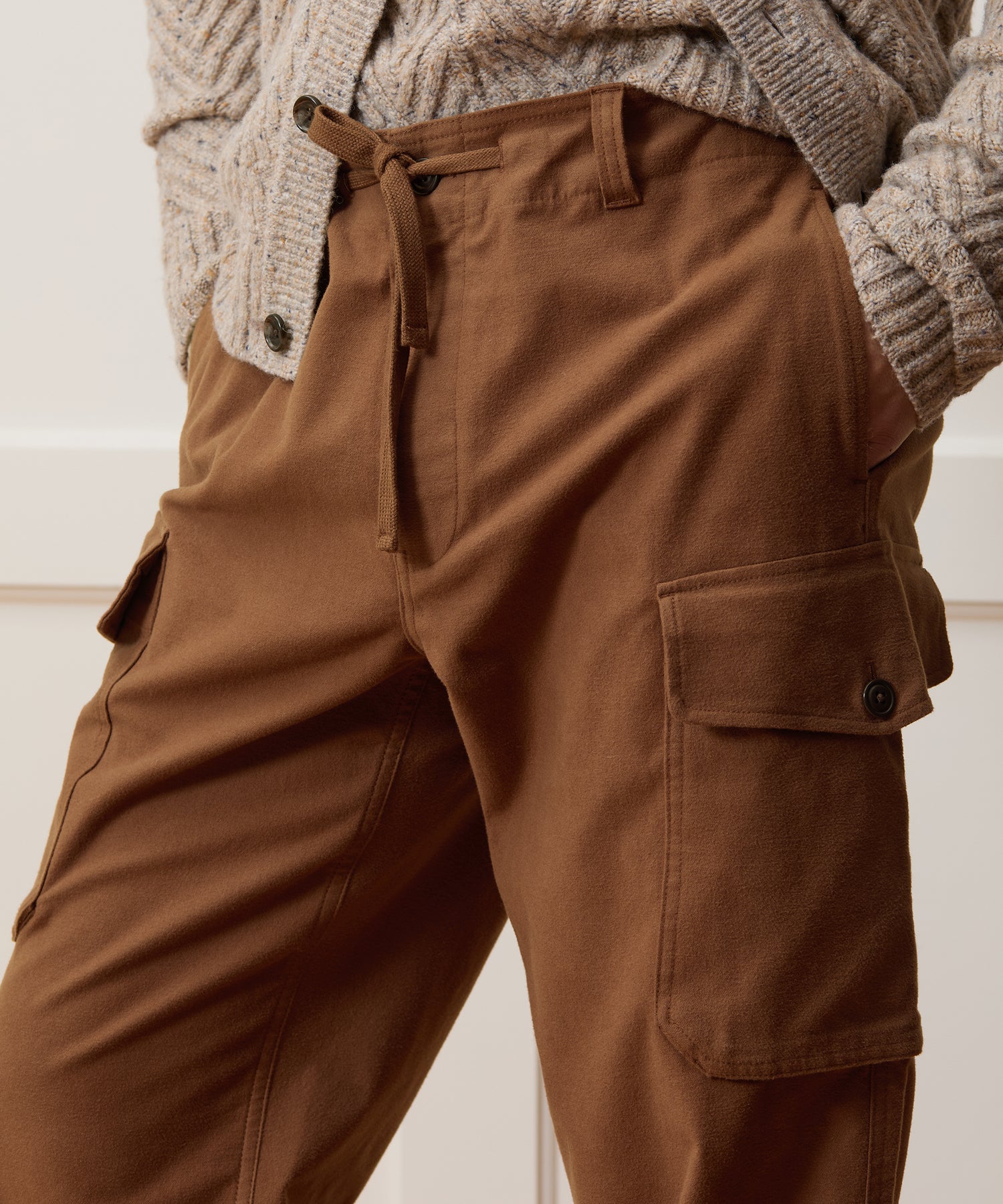 Italian Moleskin Cargo Pant - Image 5