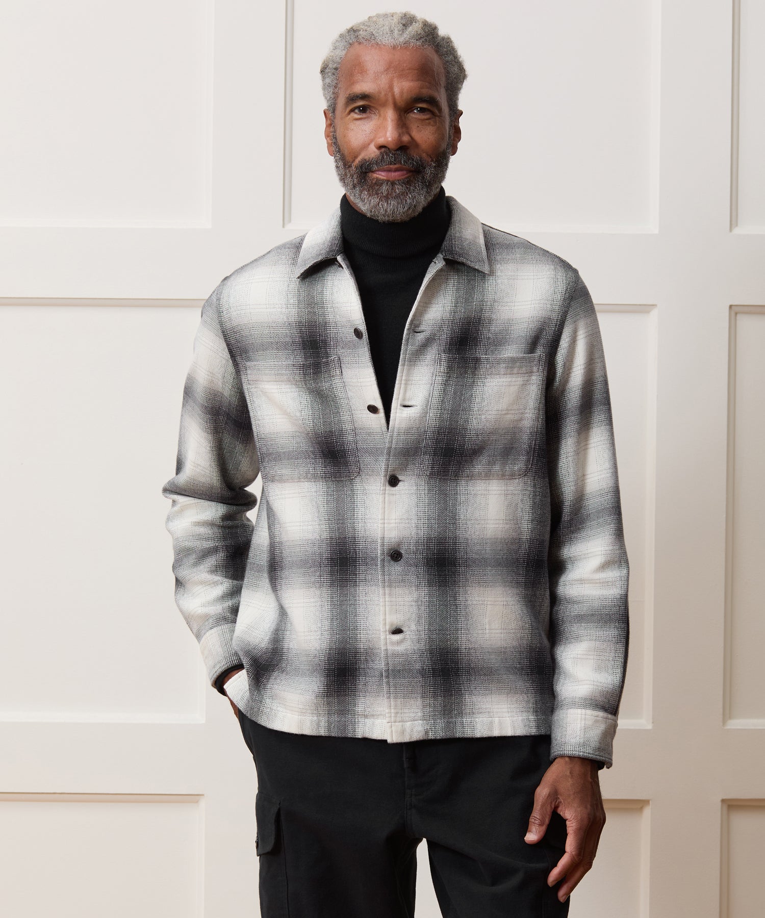 Italian Double-Brushed Flannel Shirt - Image 2