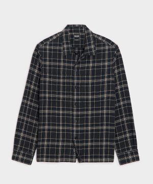 Italian Double-Brushed Flannel Shirt