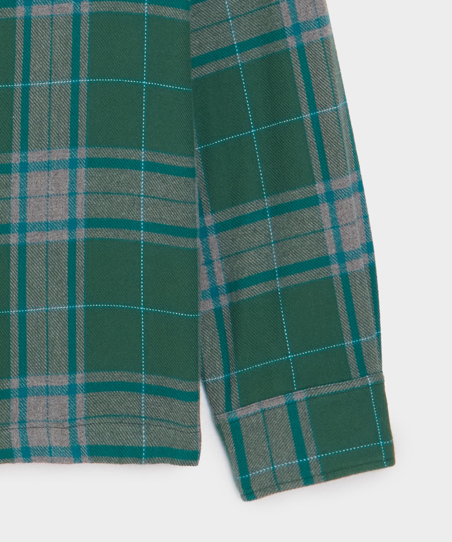 Italian Double-Brushed Flannel Shirt - Image 7