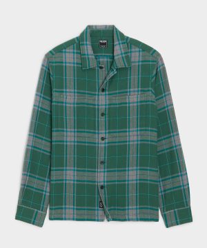 Italian Double-Brushed Flannel Shirt