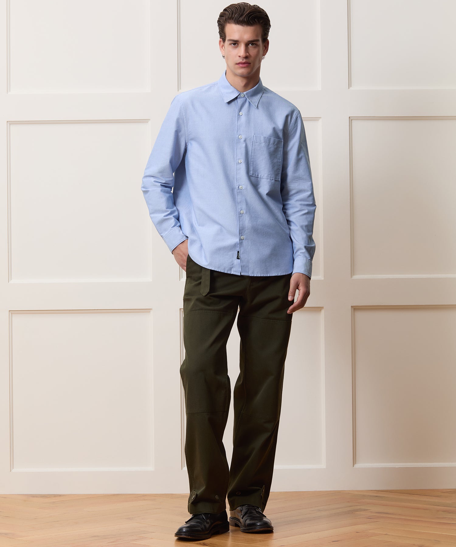 Oxford Cloth Big Shirt - Image 3