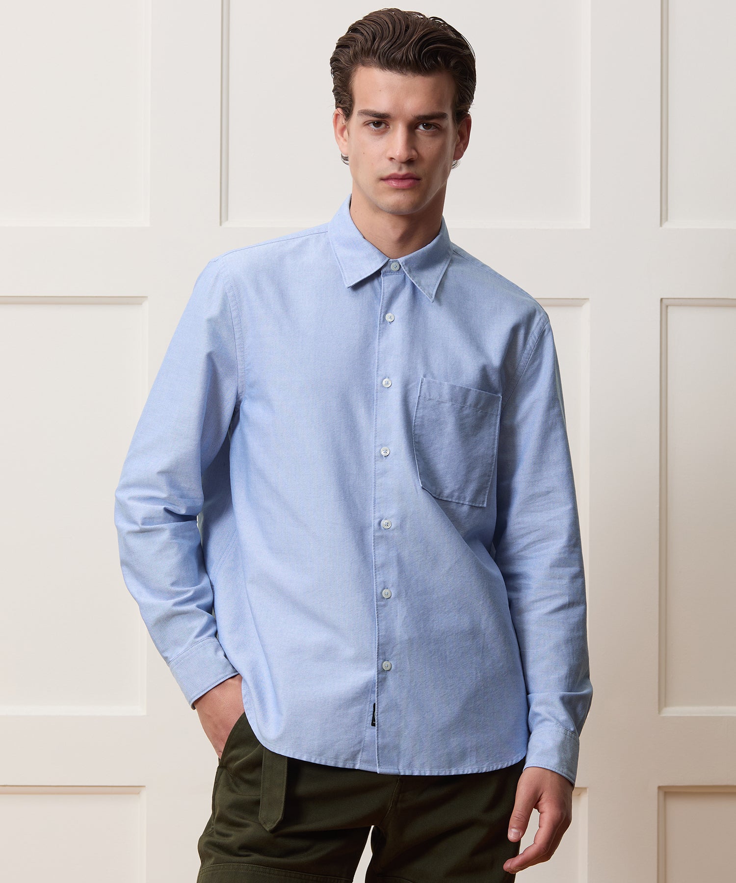 Oxford Cloth Big Shirt - Image 2