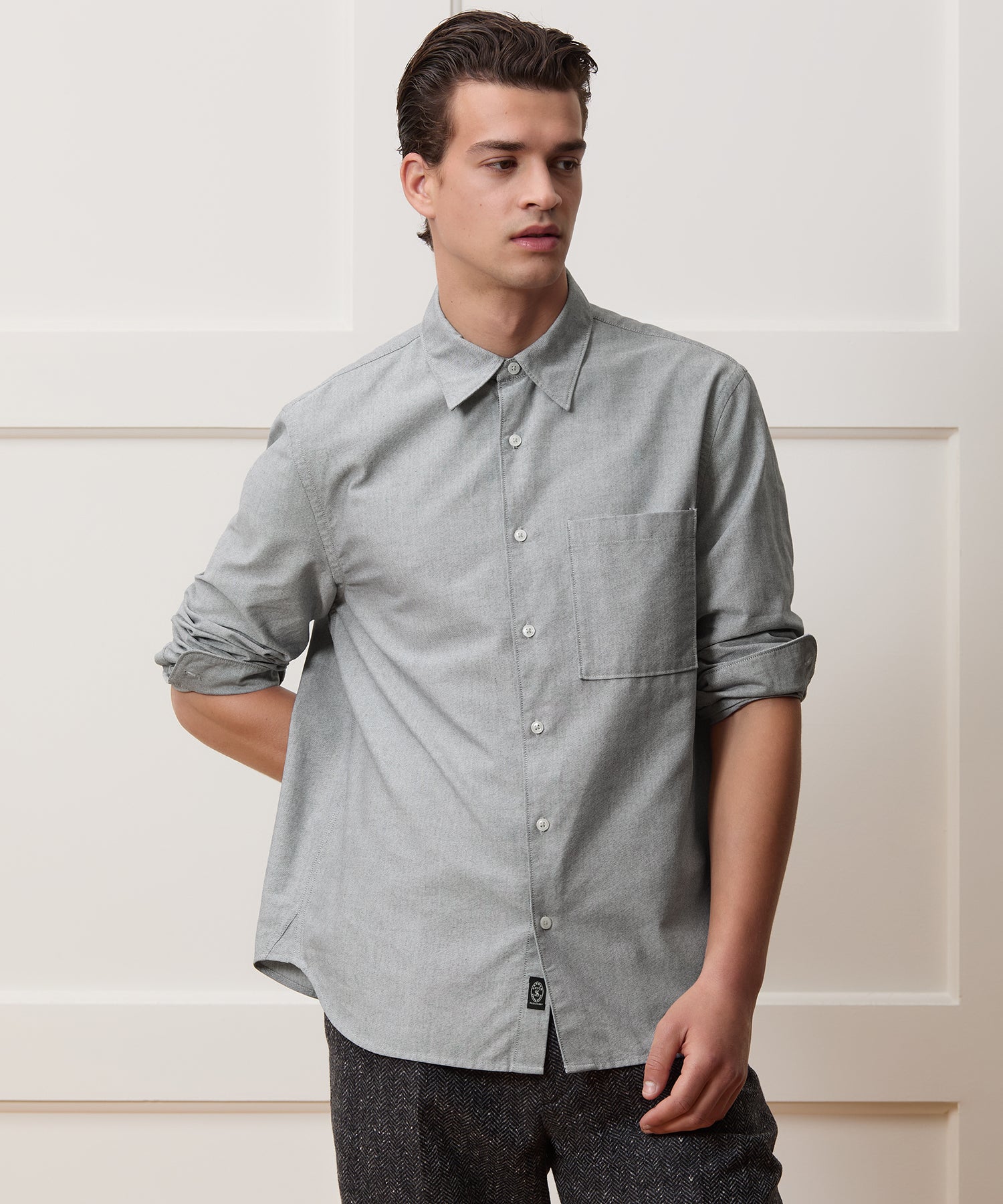 Oxford Cloth Big Shirt - Image 2