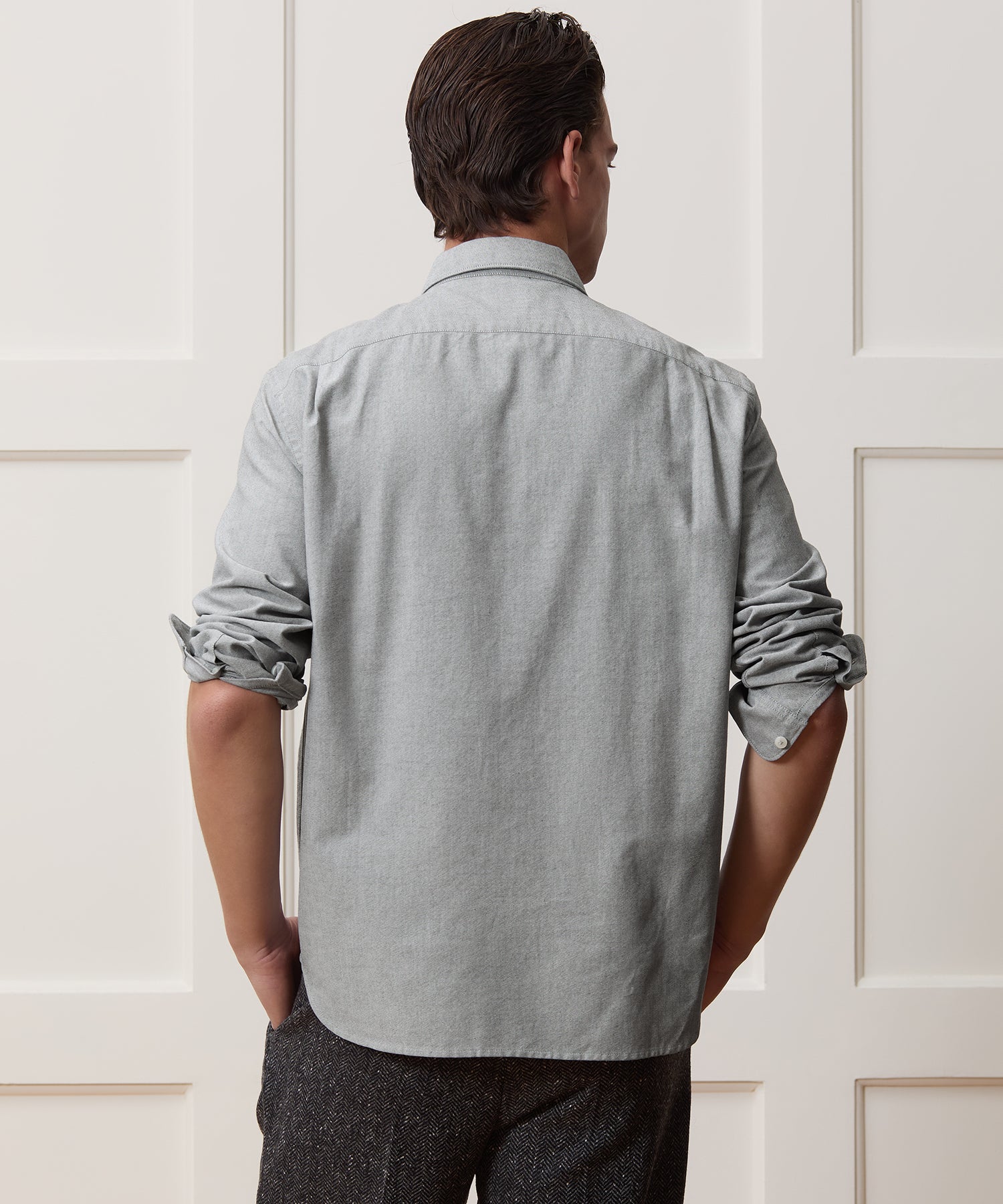 Oxford Cloth Big Shirt - Image 6