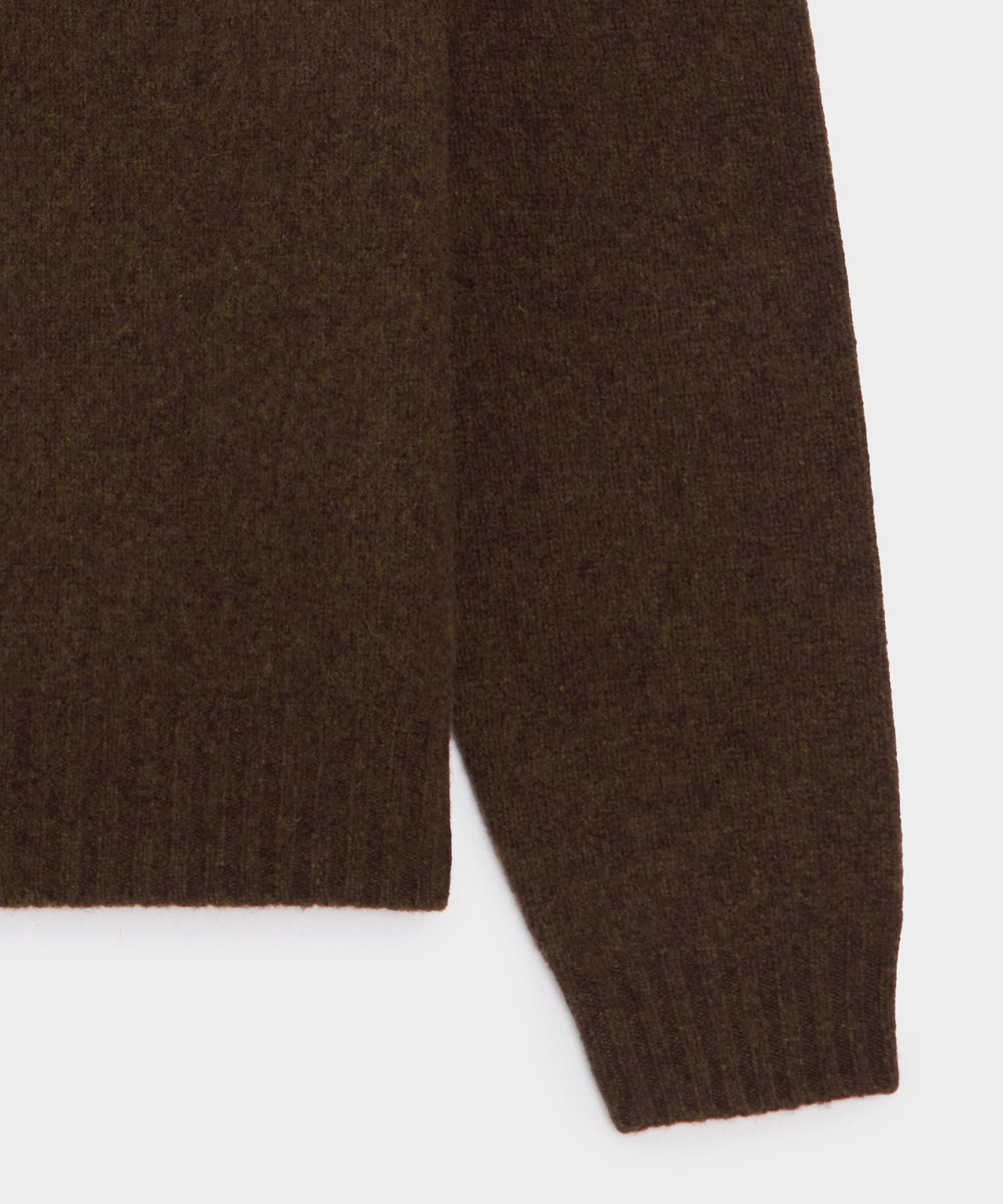 Boiled Wool Half-Zip Sweater - Image 7