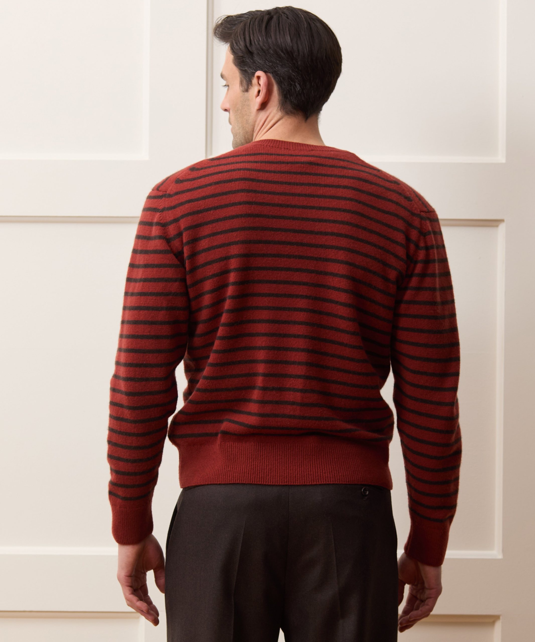 Wool Striped Crewneck Sweater - Image 5
