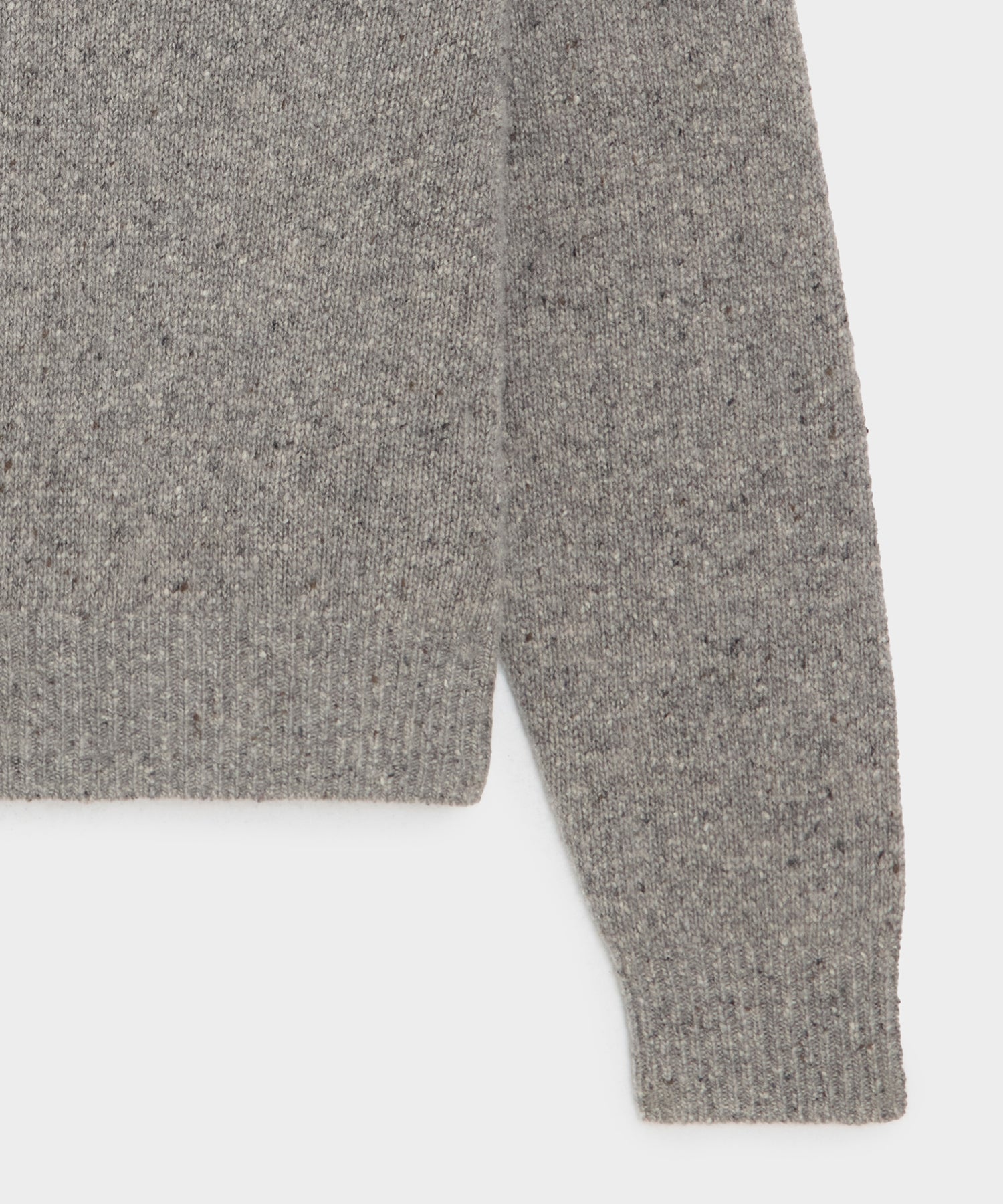 Donegal Cashmere V-Neck Sweater - Image 7