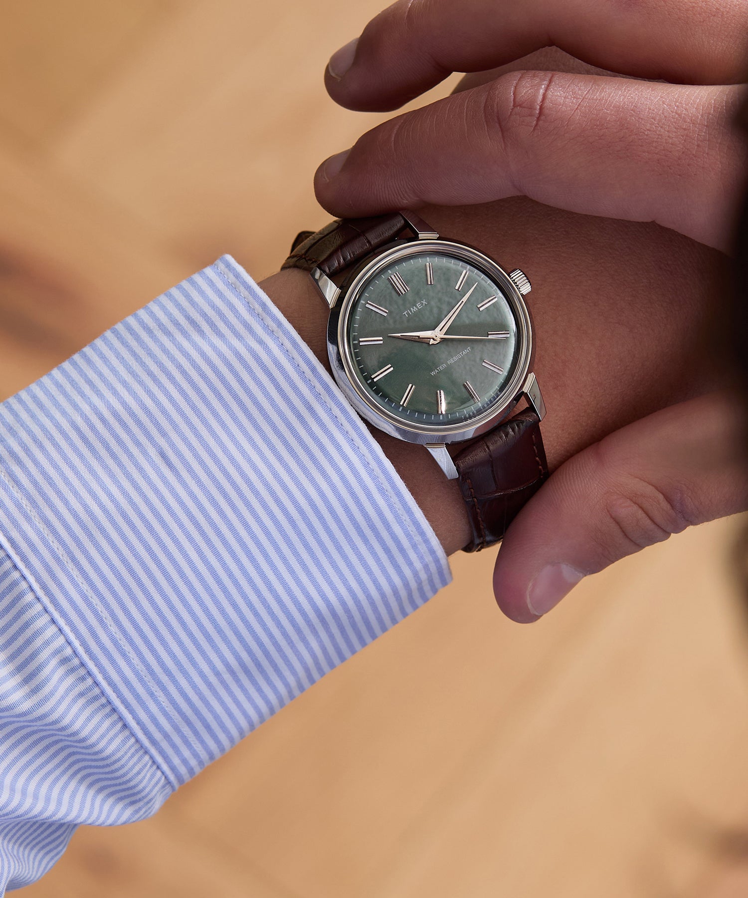Todd Snyder x Timex Olive Marlin Watch - Image 2