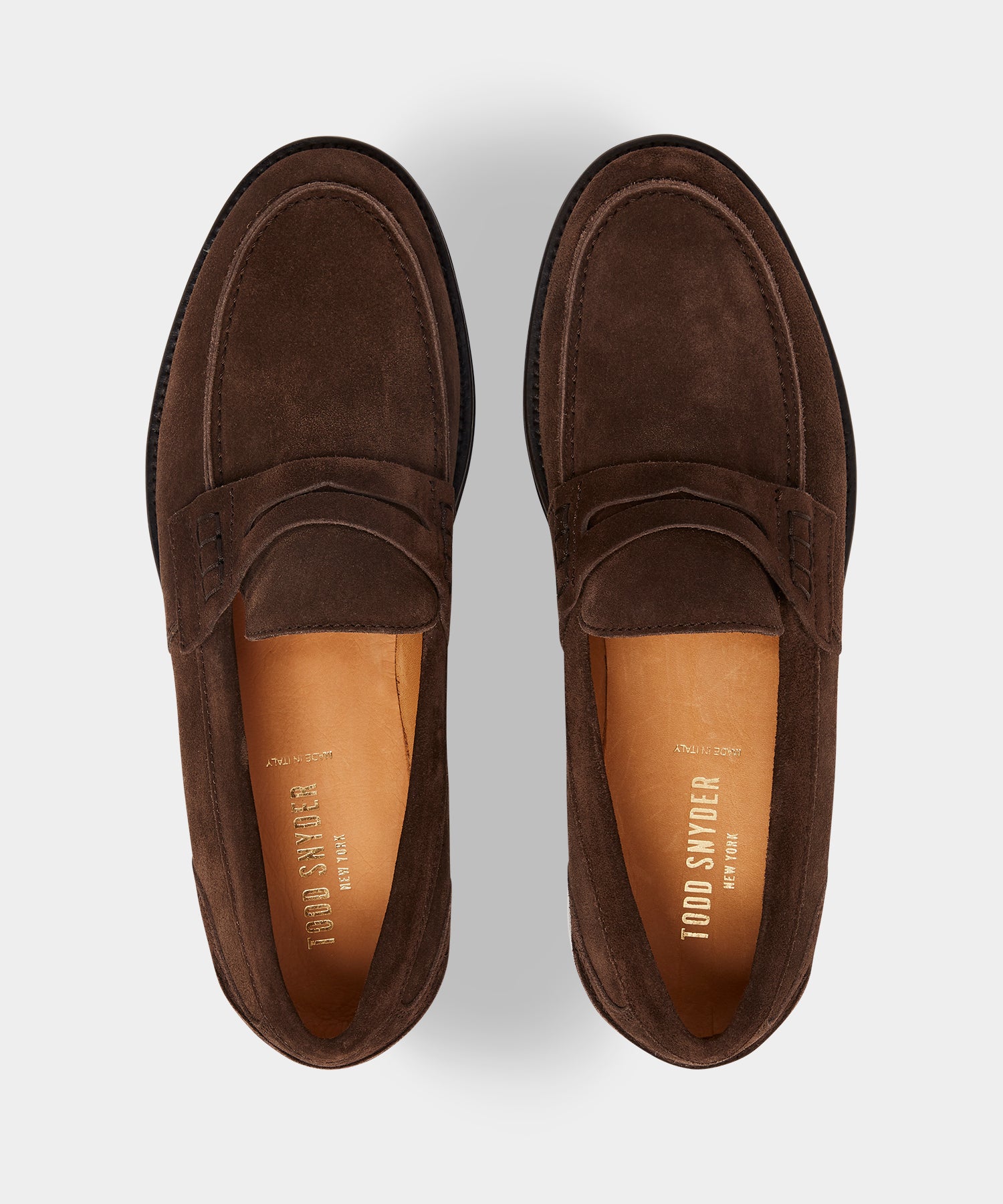 Italian Suede Penny Loafer - Image 3