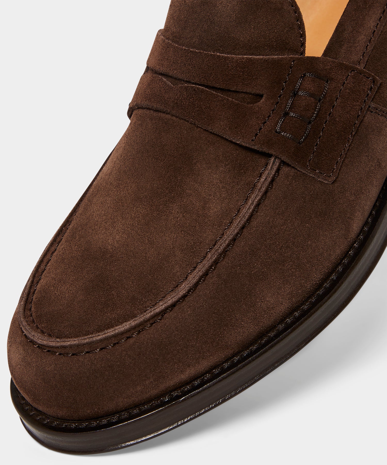 Italian Suede Penny Loafer - Image 5