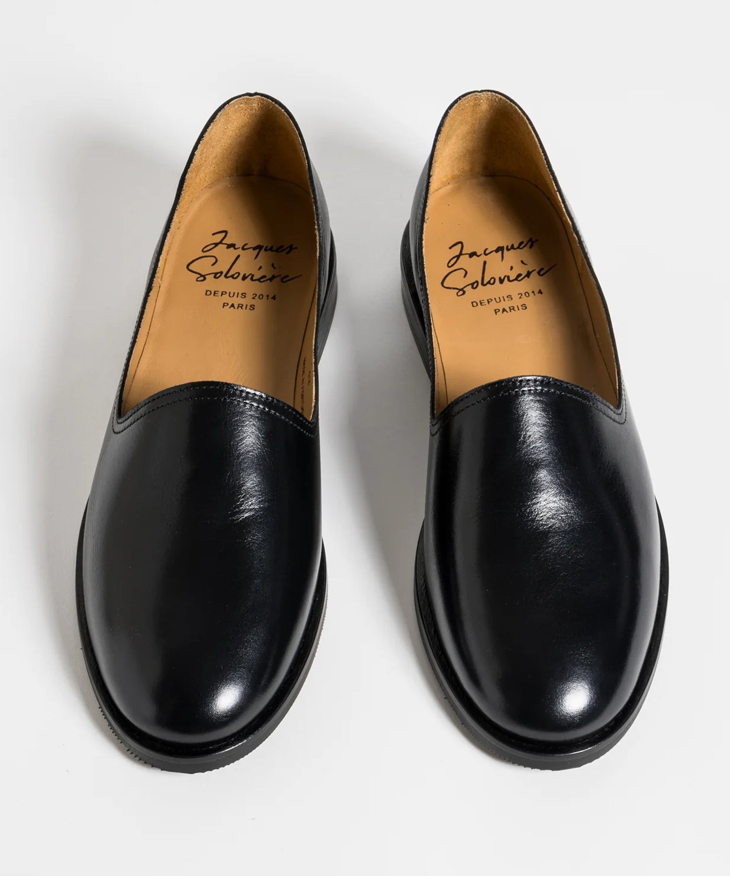 Jacques Solovi??re Slim Calf Leather Pump - Image 2