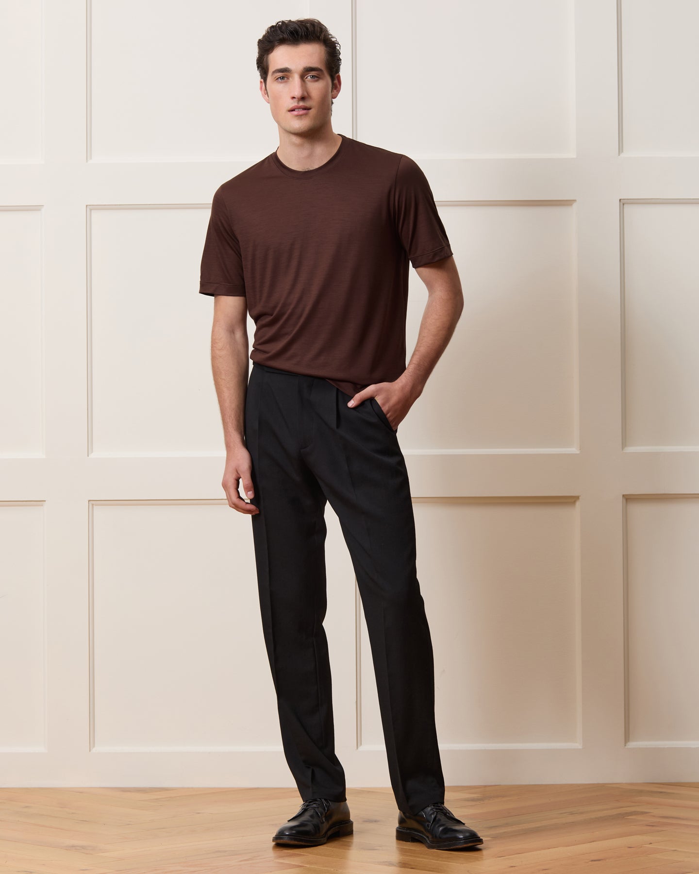 Pescarolo Italian Merino James Tee - Image 3