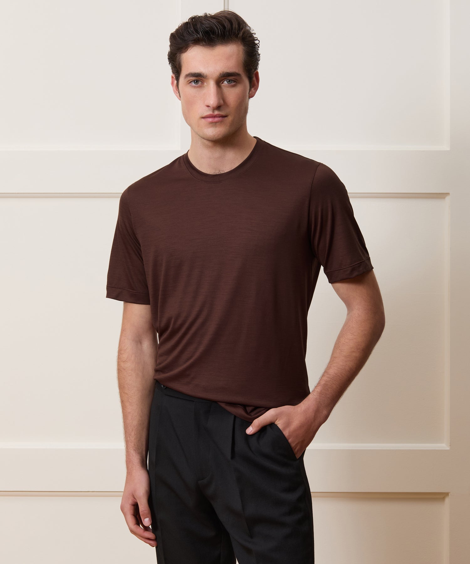 Pescarolo Italian Merino James Tee - Image 2