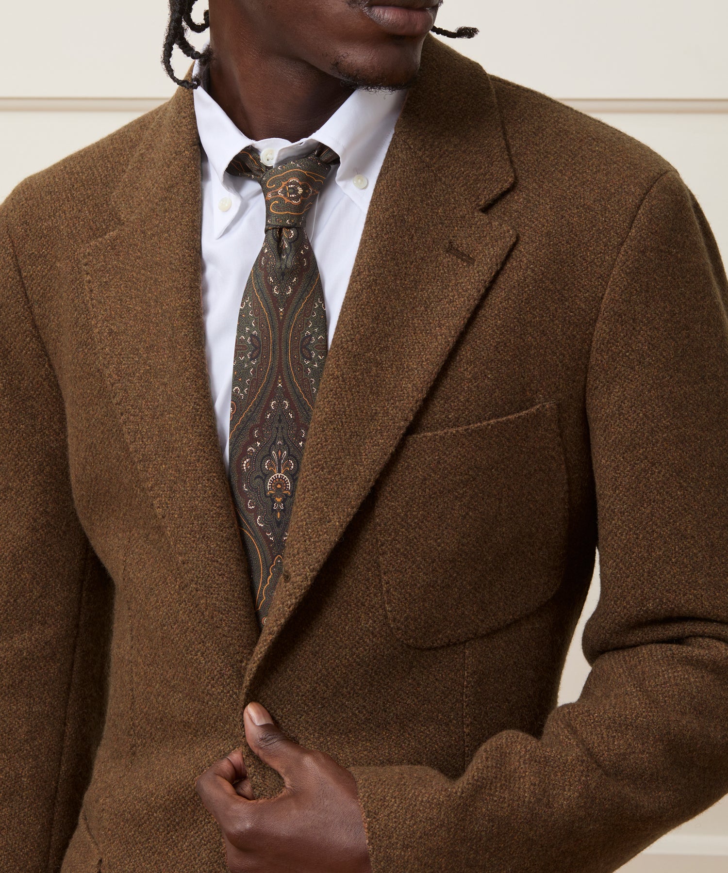 Italian Silk Bandana Tie - Image 2