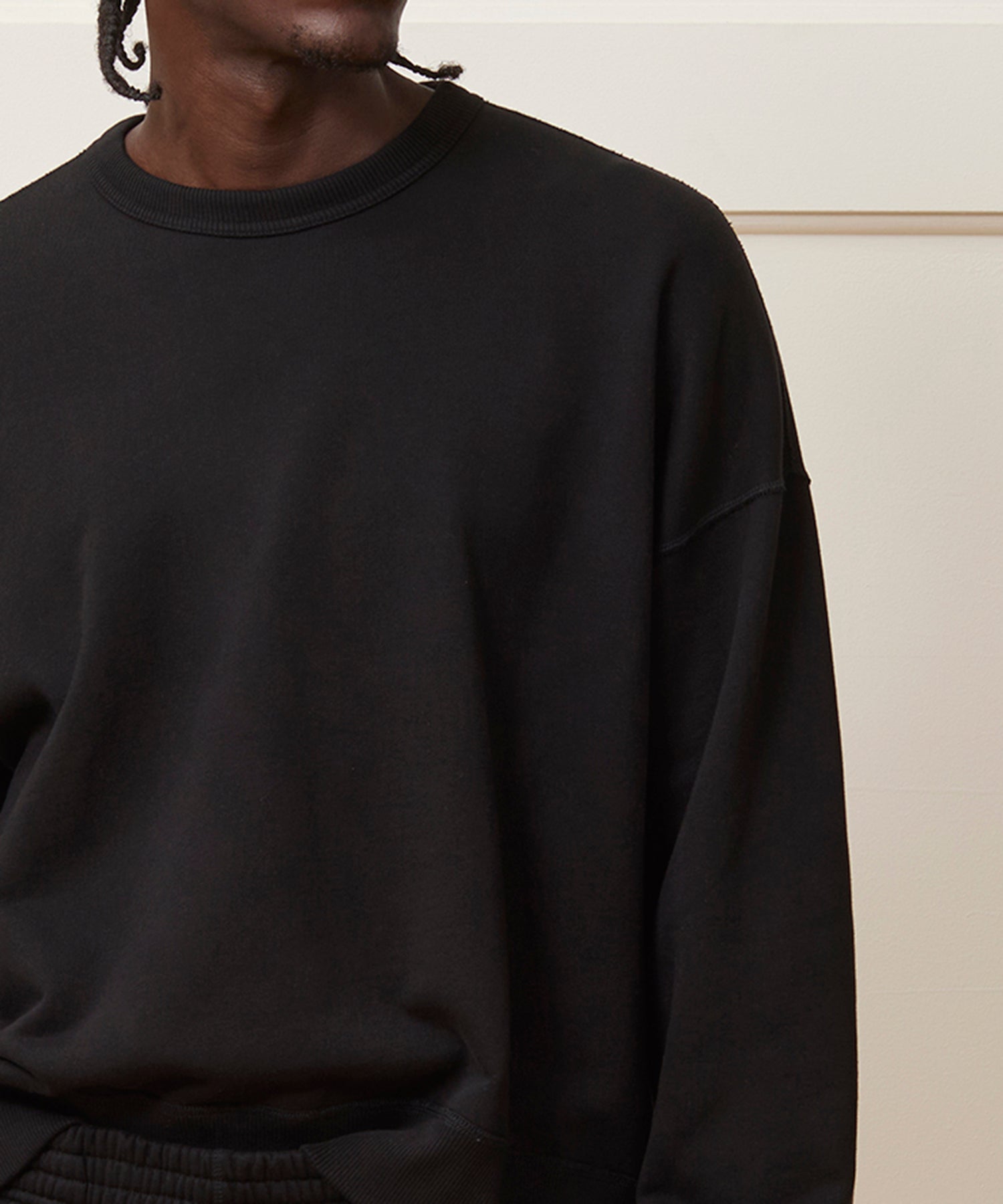 Relaxed Portuguese Terry Crewneck - Image 4
