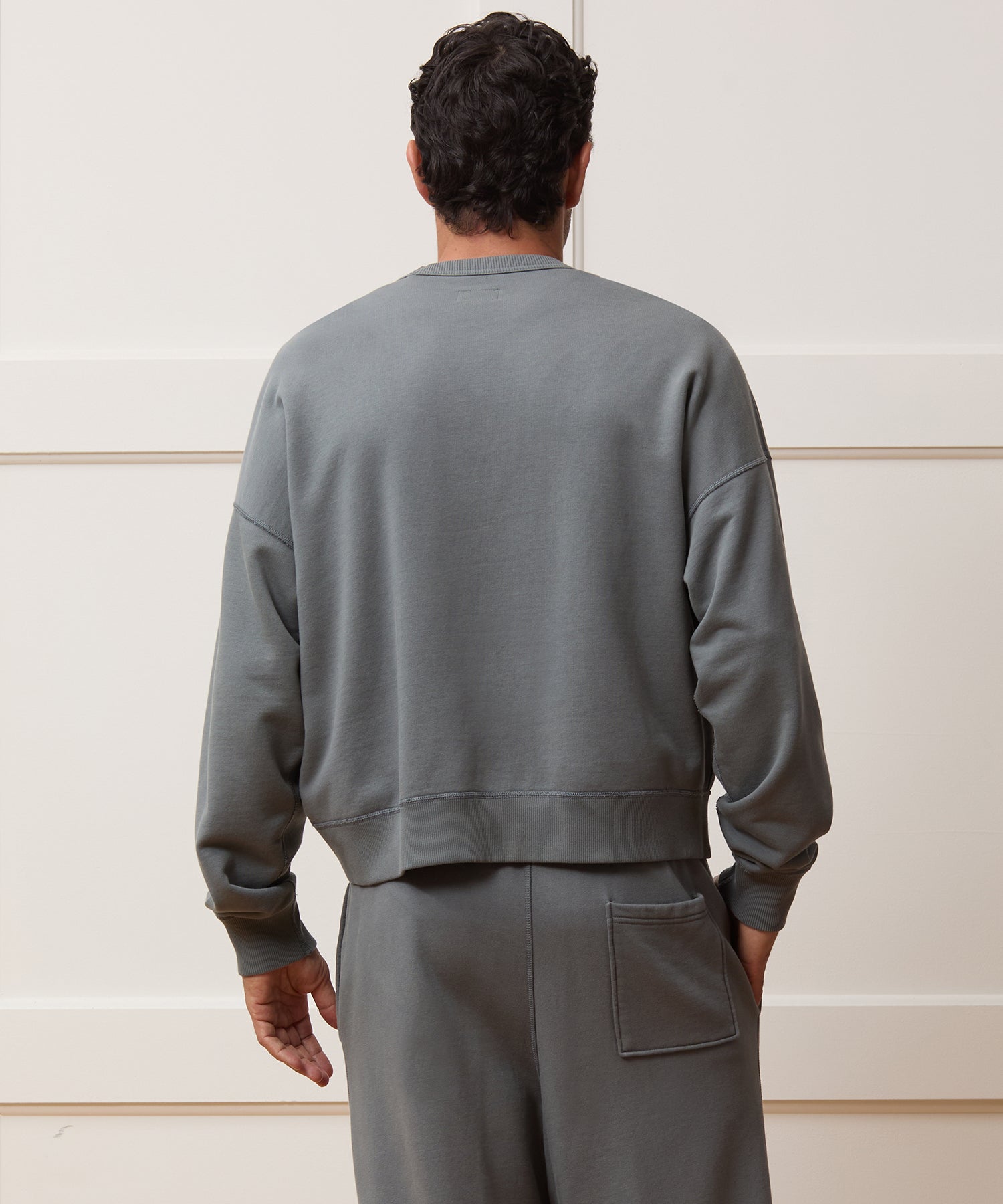 Relaxed Portuguese Terry Crewneck - Image 5