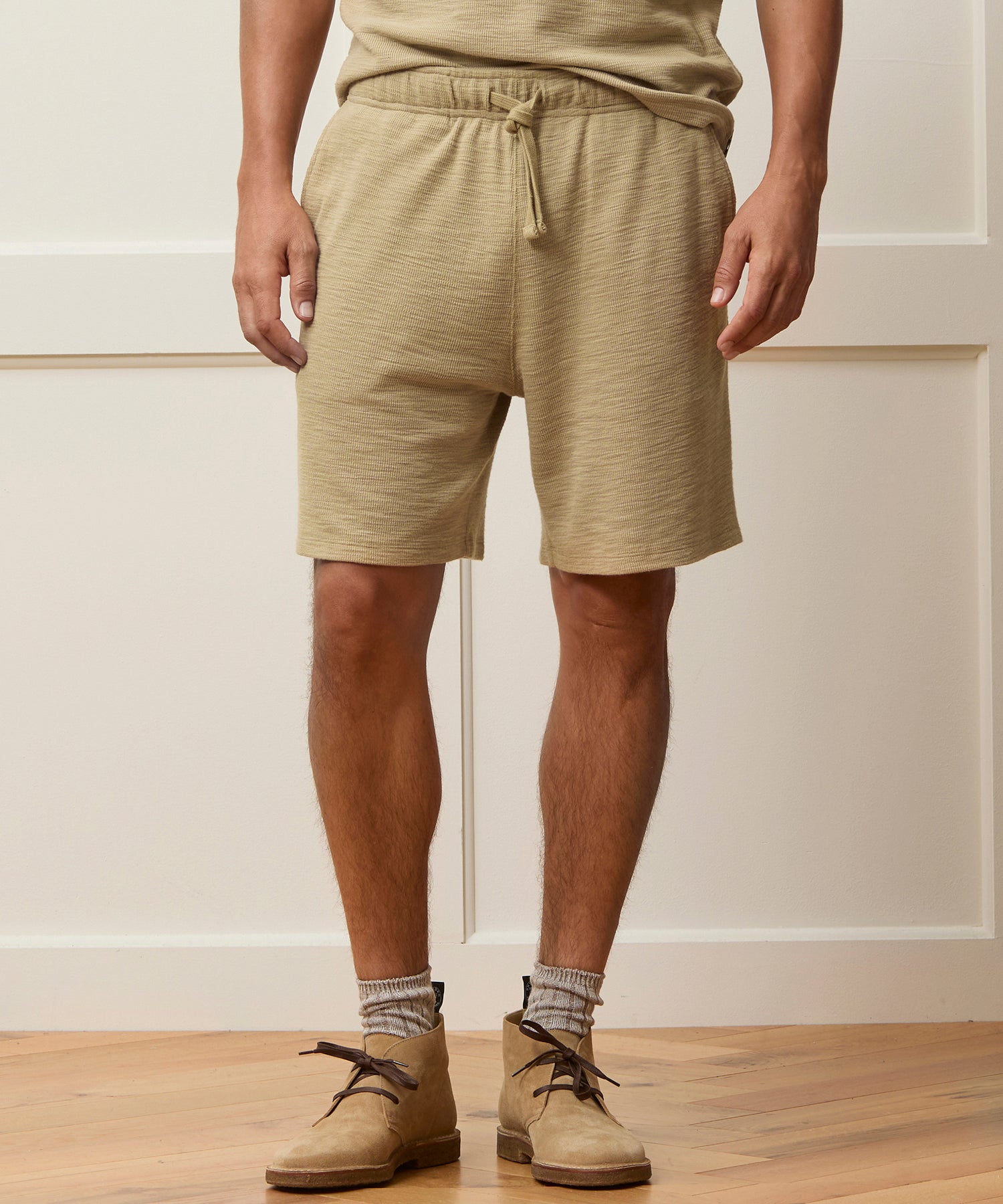 7 Lightweight Mini Waffle Short - Image 2