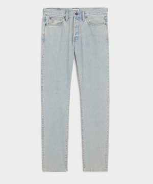 Slim Selvedge Jean in Light Indigo