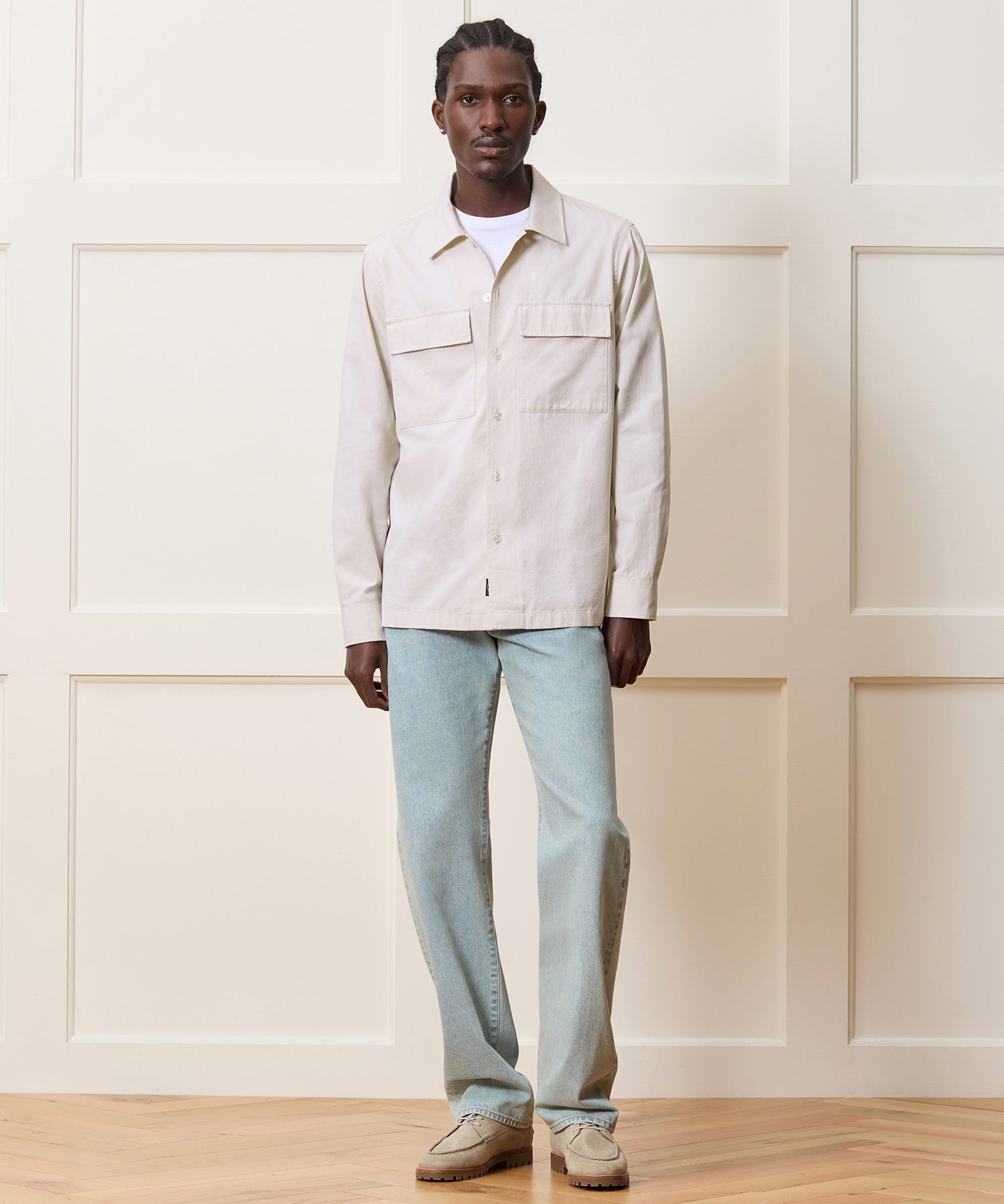 Slim Selvedge Jean in Light Indigo - Image 3