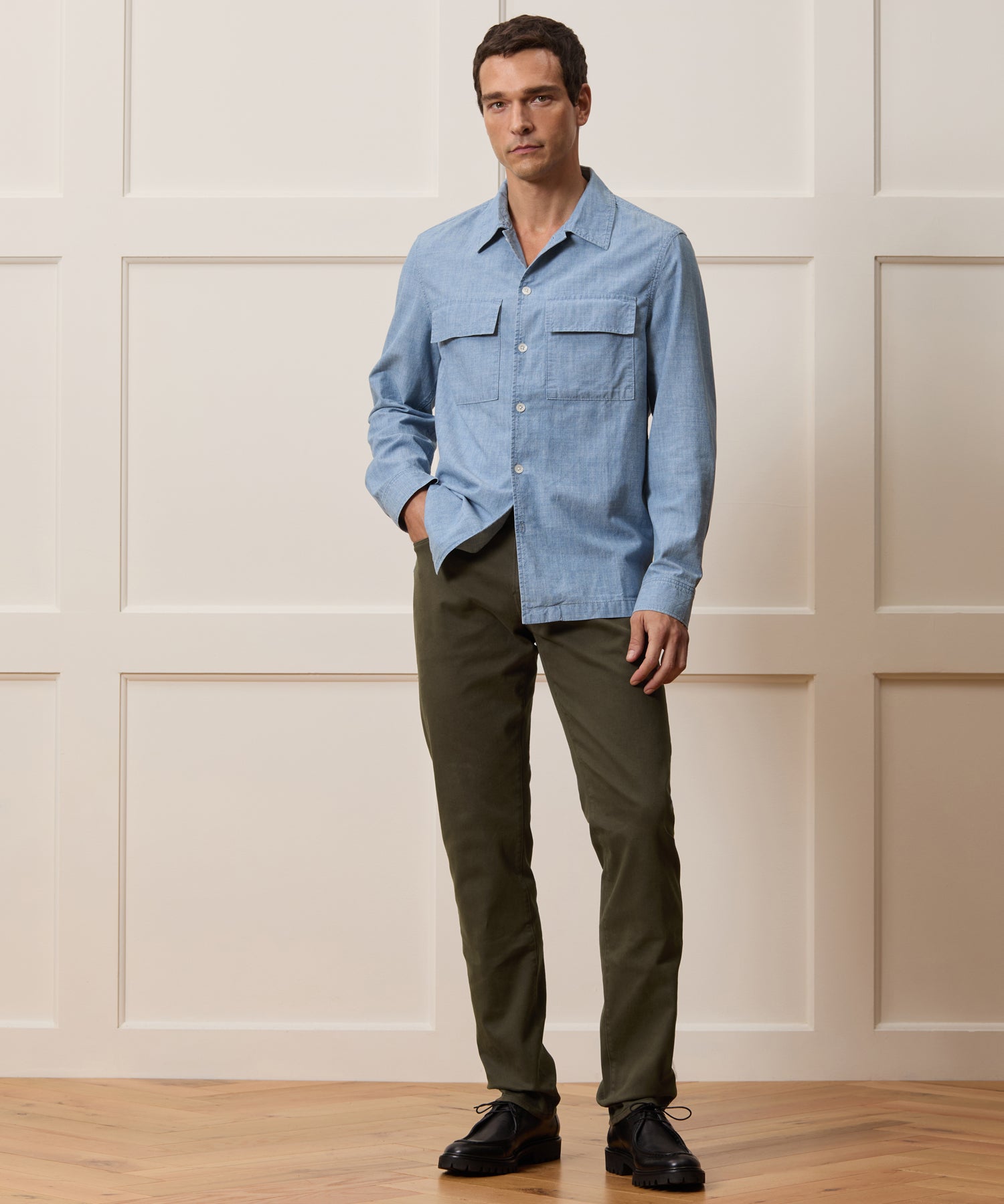 Slim Fit 5-Pocket Chino - Image 3