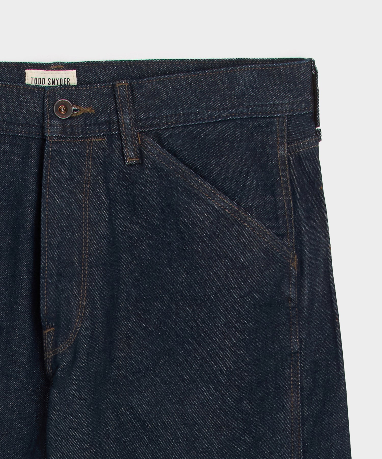 Relaxed Barrel Jean in Indigo Rinse - Image 6