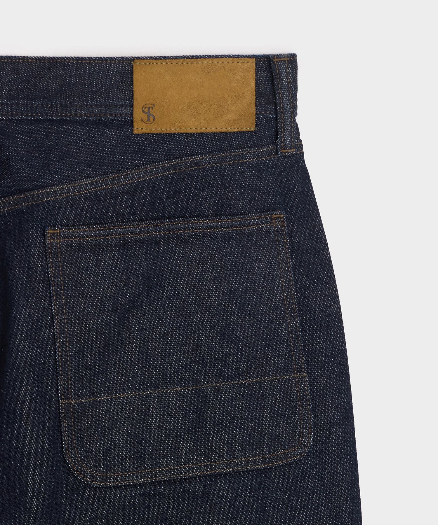 Relaxed Barrel Jean in Indigo Rinse - Image 7