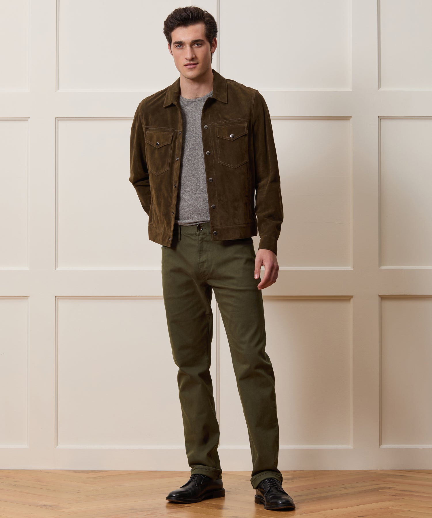 Straight Fit 5-Pocket Chino - Image 3