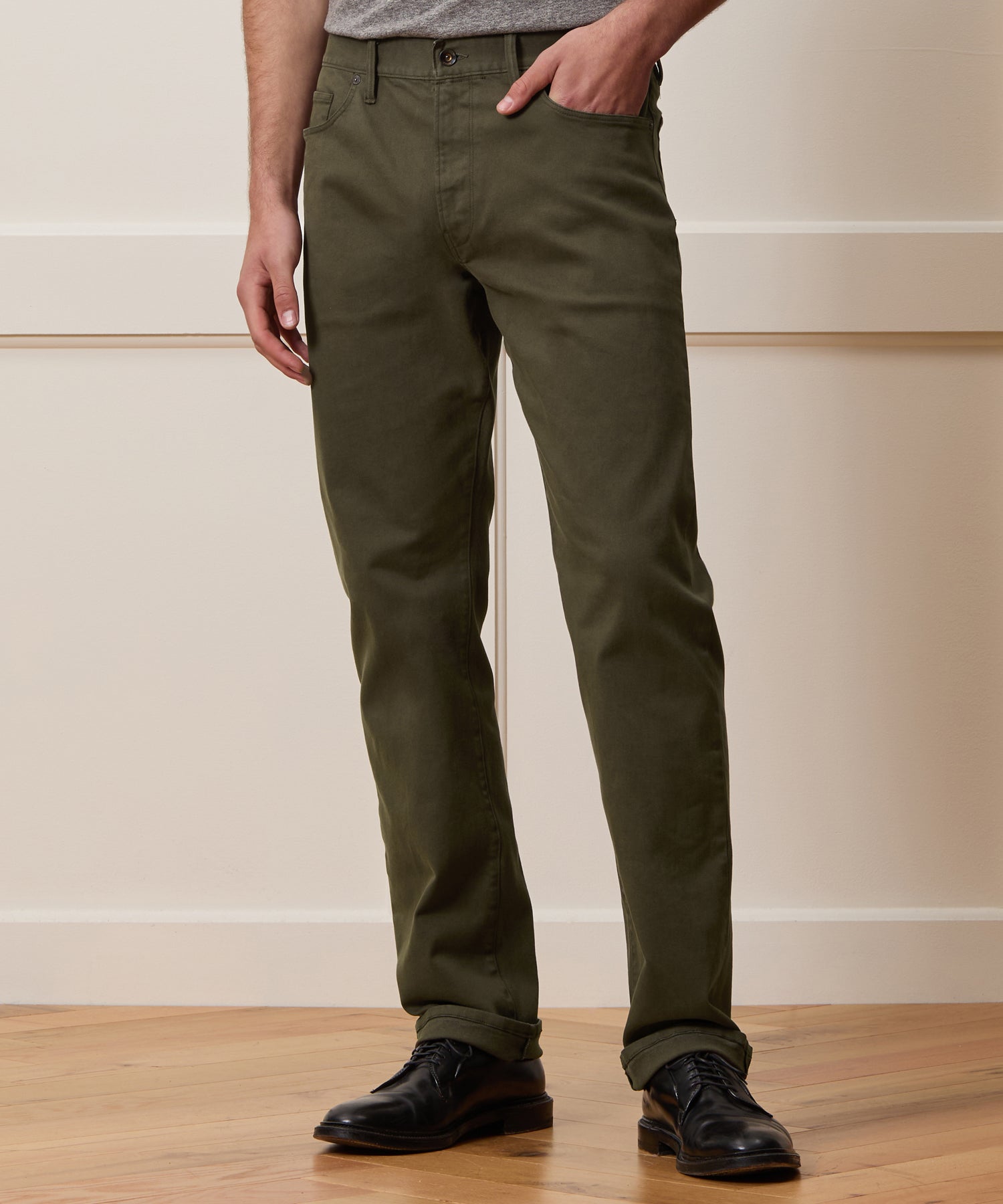 Straight Fit 5-Pocket Chino - Image 2
