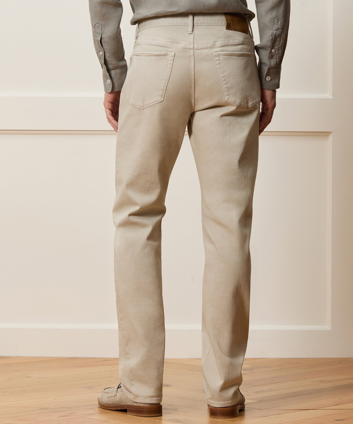 Straight Fit 5-Pocket Chino - Image 4