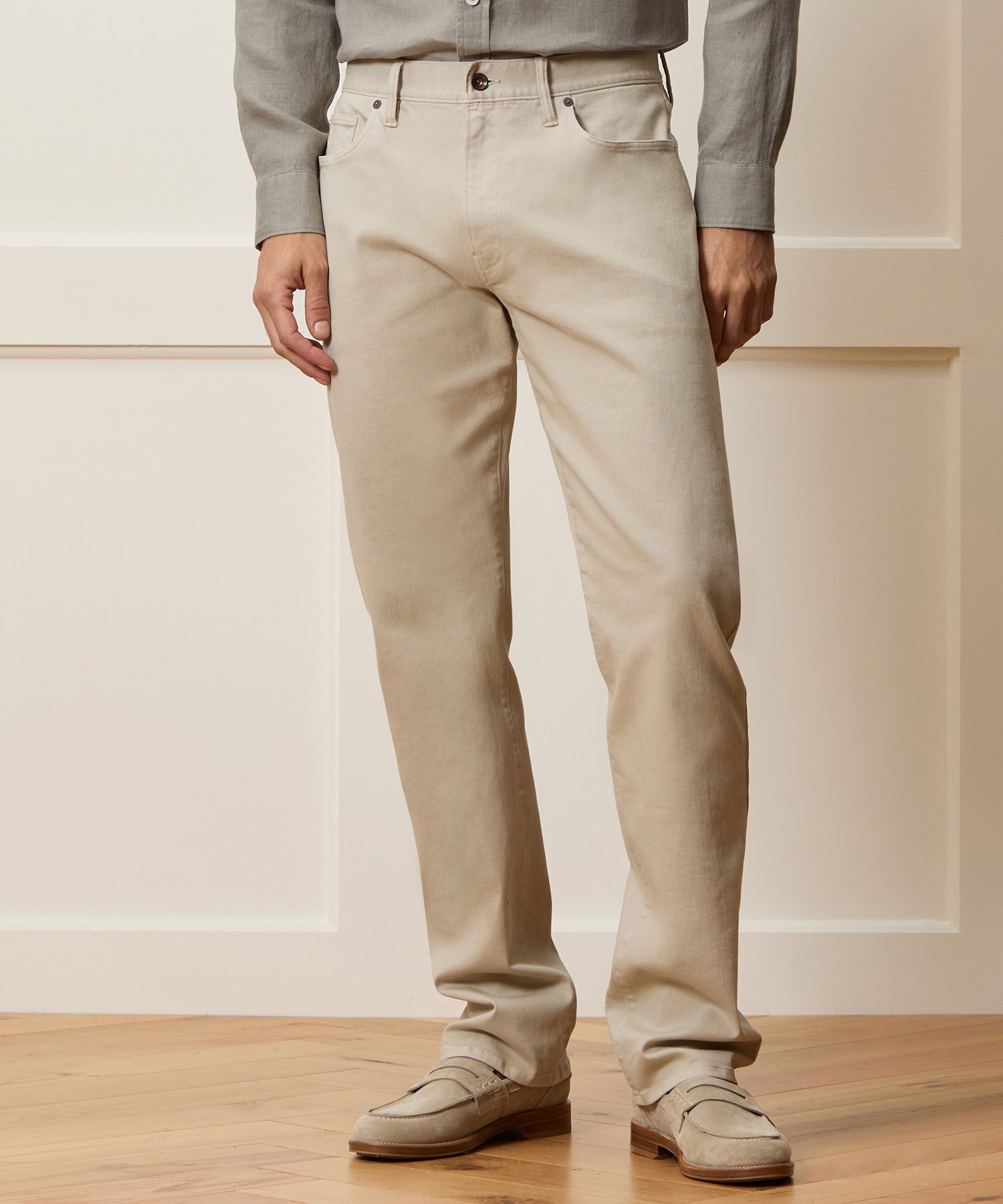 Straight Fit 5-Pocket Chino - Image 2