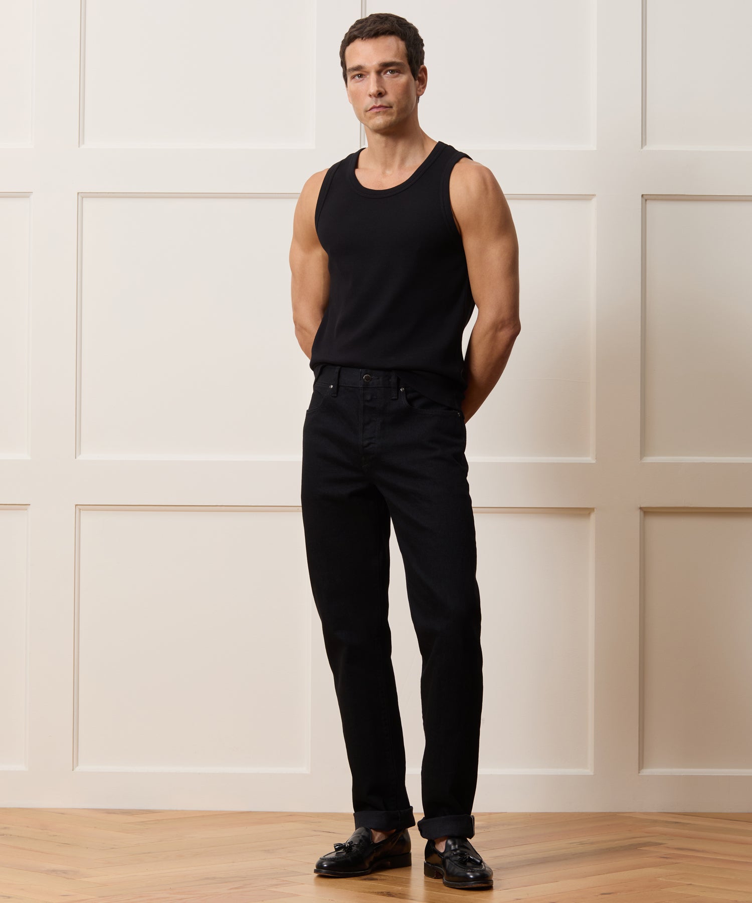 Portuguese Cotton High Neck Tank - Image 3