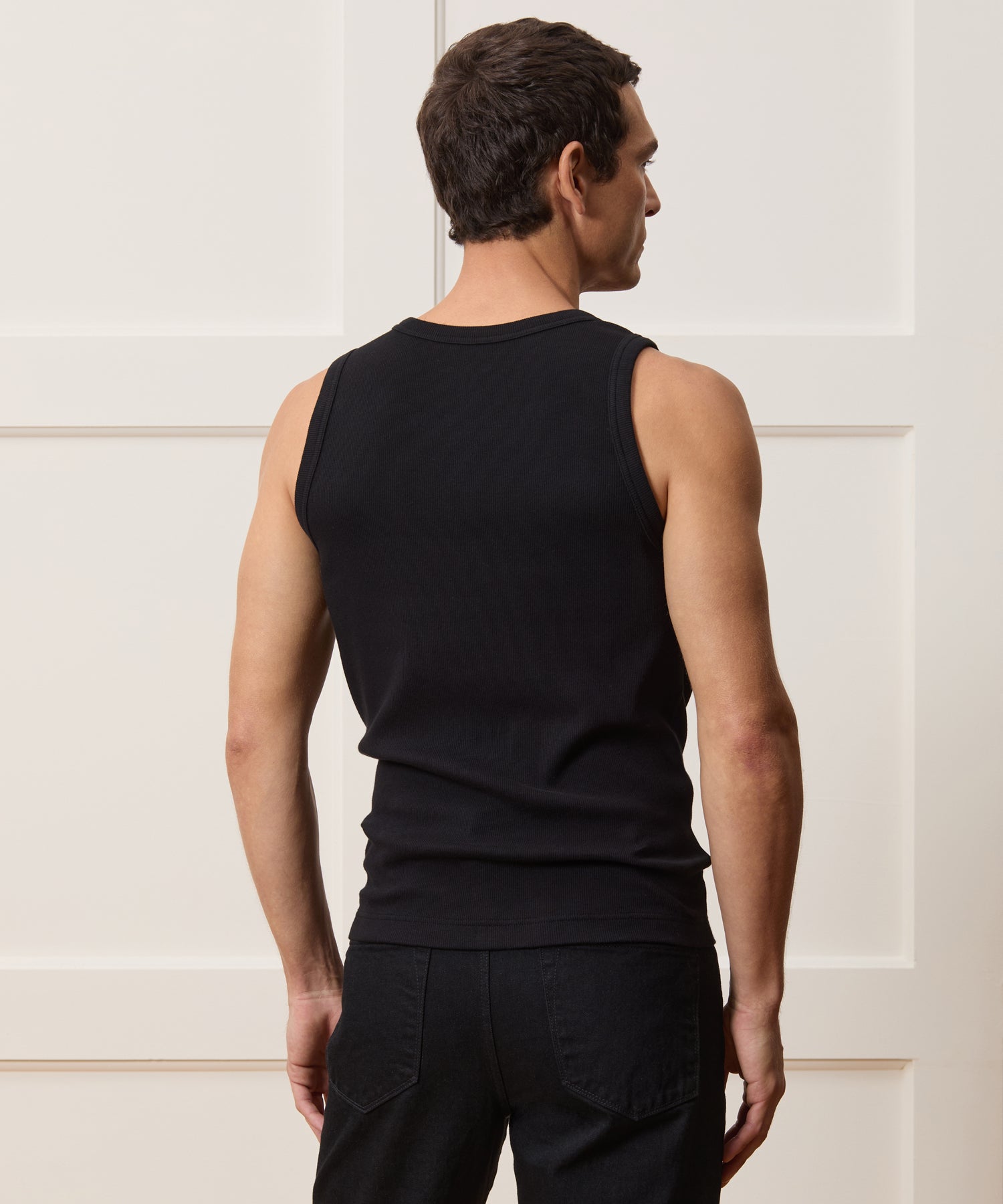 Portuguese Cotton High Neck Tank - Image 5