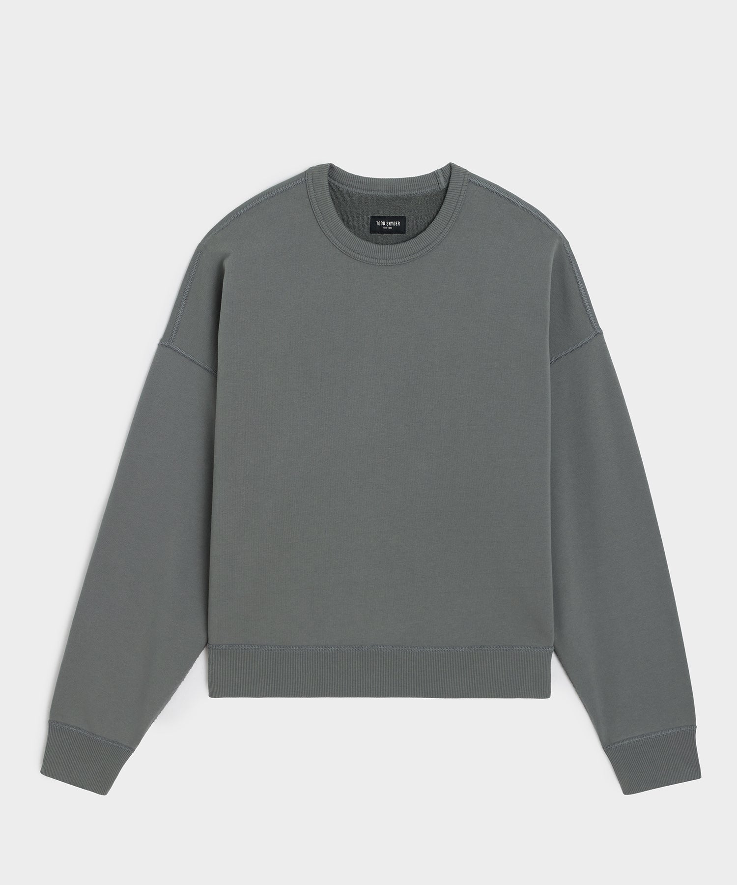 Relaxed Portuguese Terry Crewneck