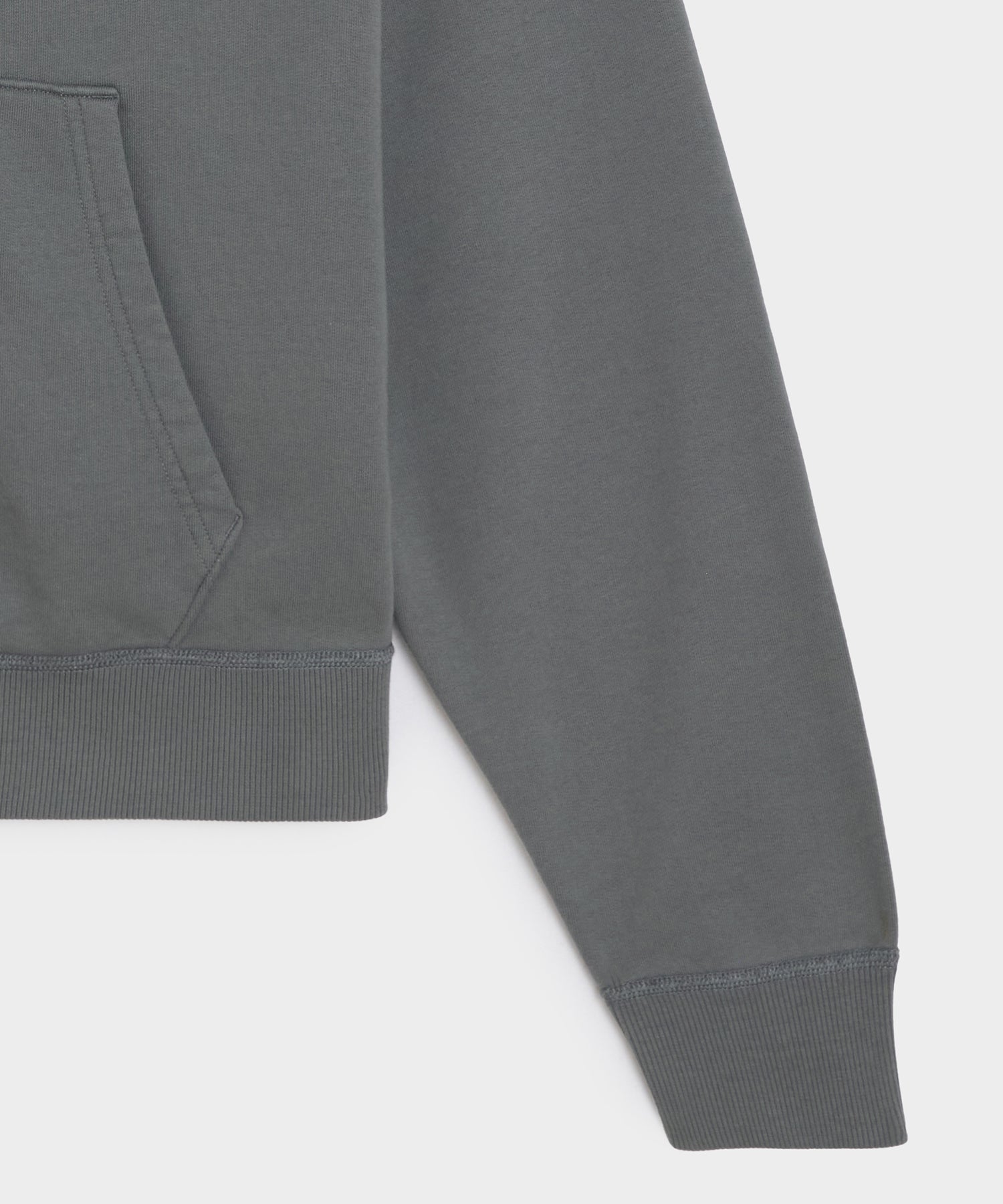Relaxed Portuguese Terry Full-Zip Hoodie - Image 7