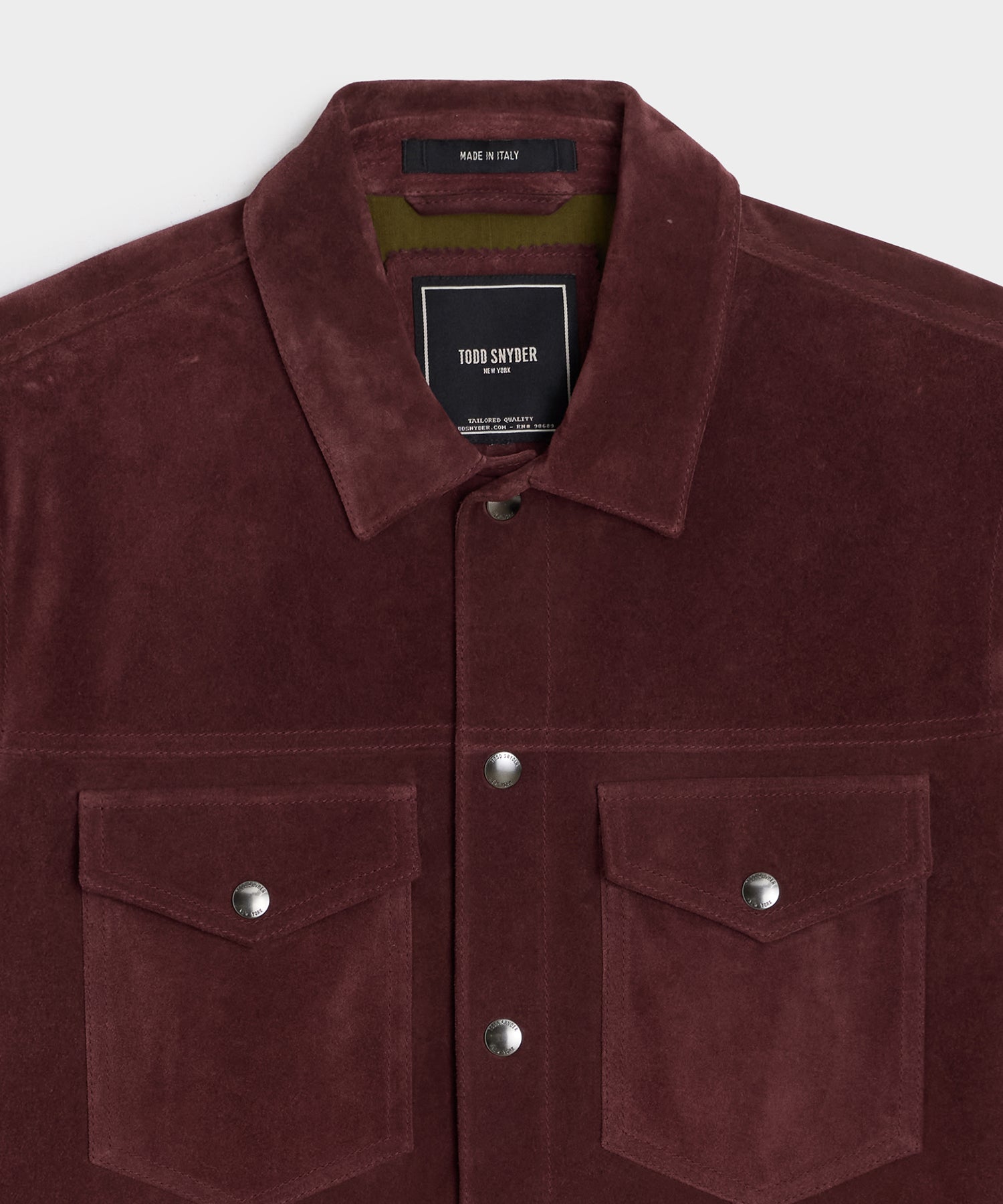 Italian Suede Dylan Jacket - Image 6