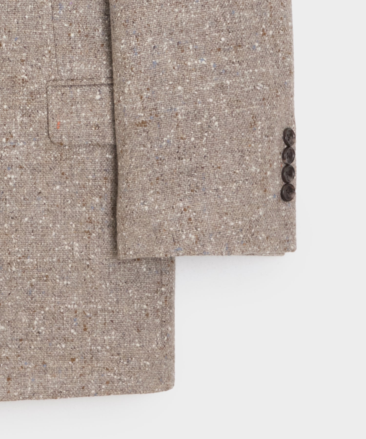 Italian Cashmere Donegal Double-Breasted Wythe Jacket - Image 6