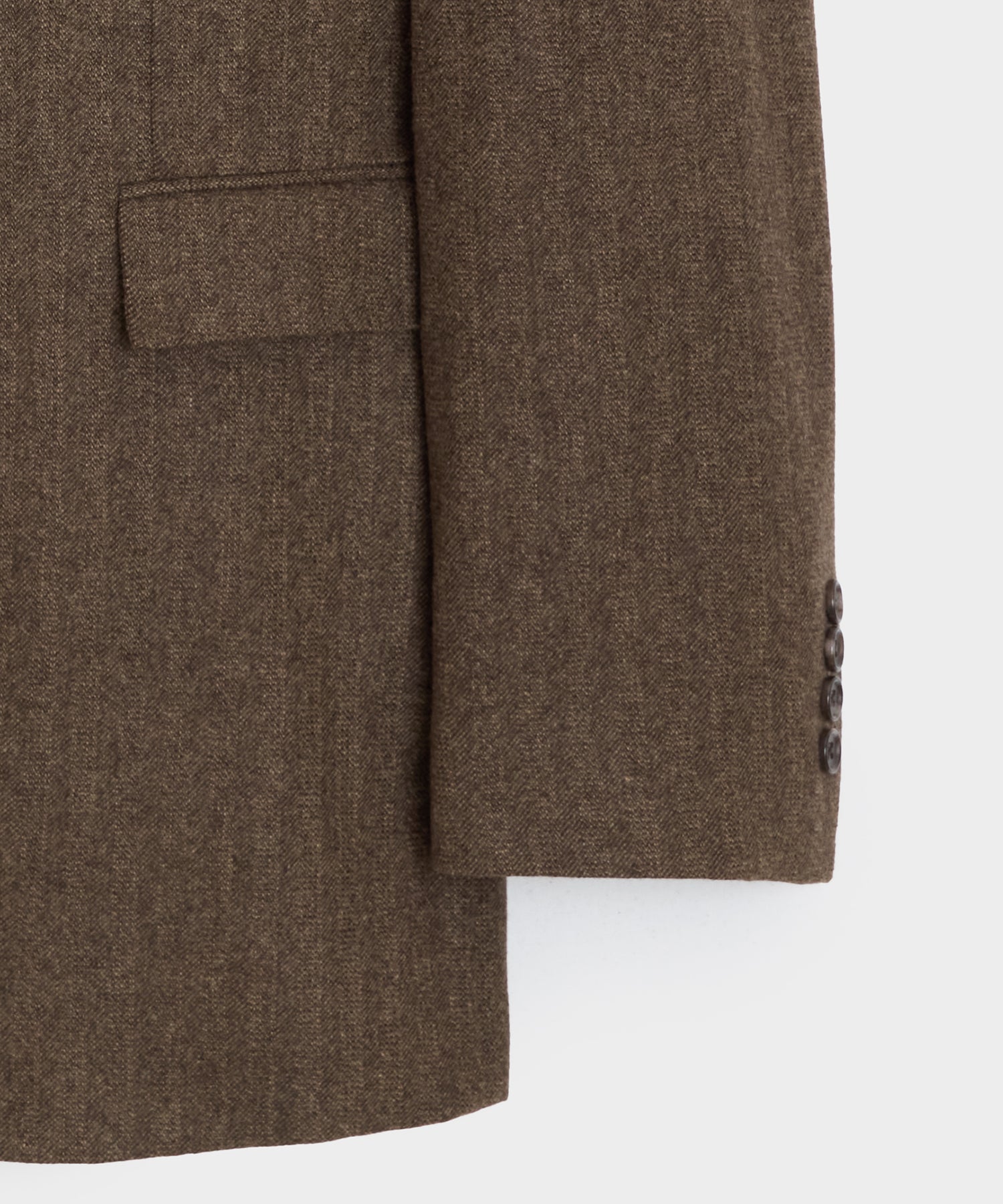 Italian Flannel Herringbone Wythe Suit - Image 11