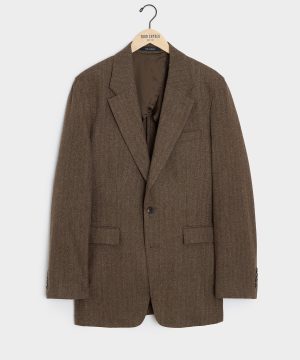 Italian Flannel Herringbone Wythe Jacket