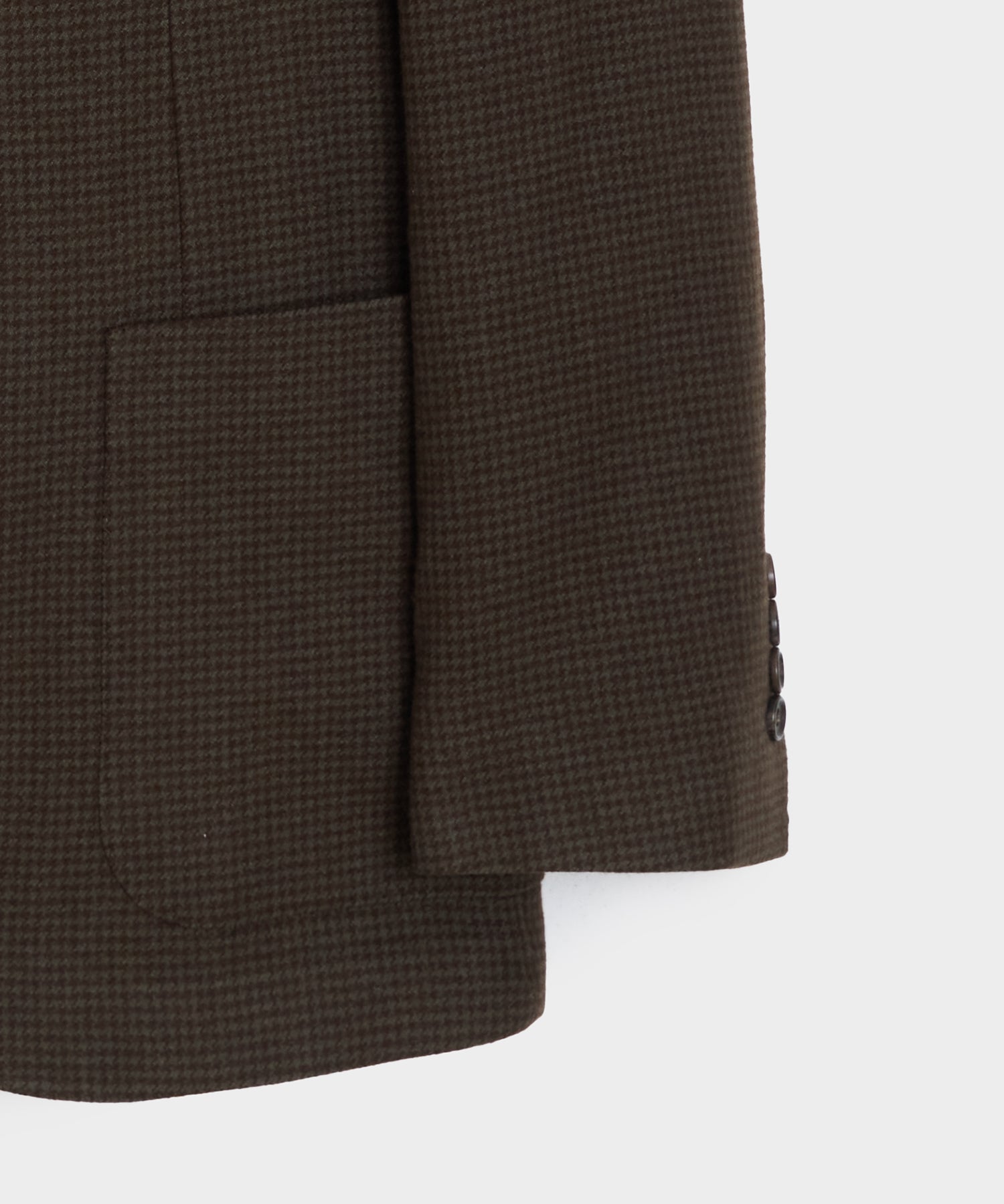 Italian Flannel Houndstooth Madison Suit - Image 11
