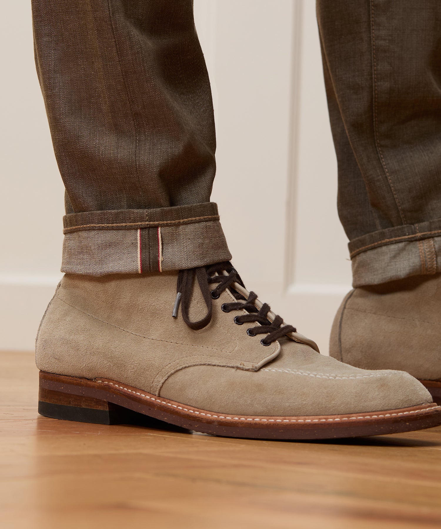 Slim Lightweight Japanese Selvedge Jean in Whiskey - Image 6