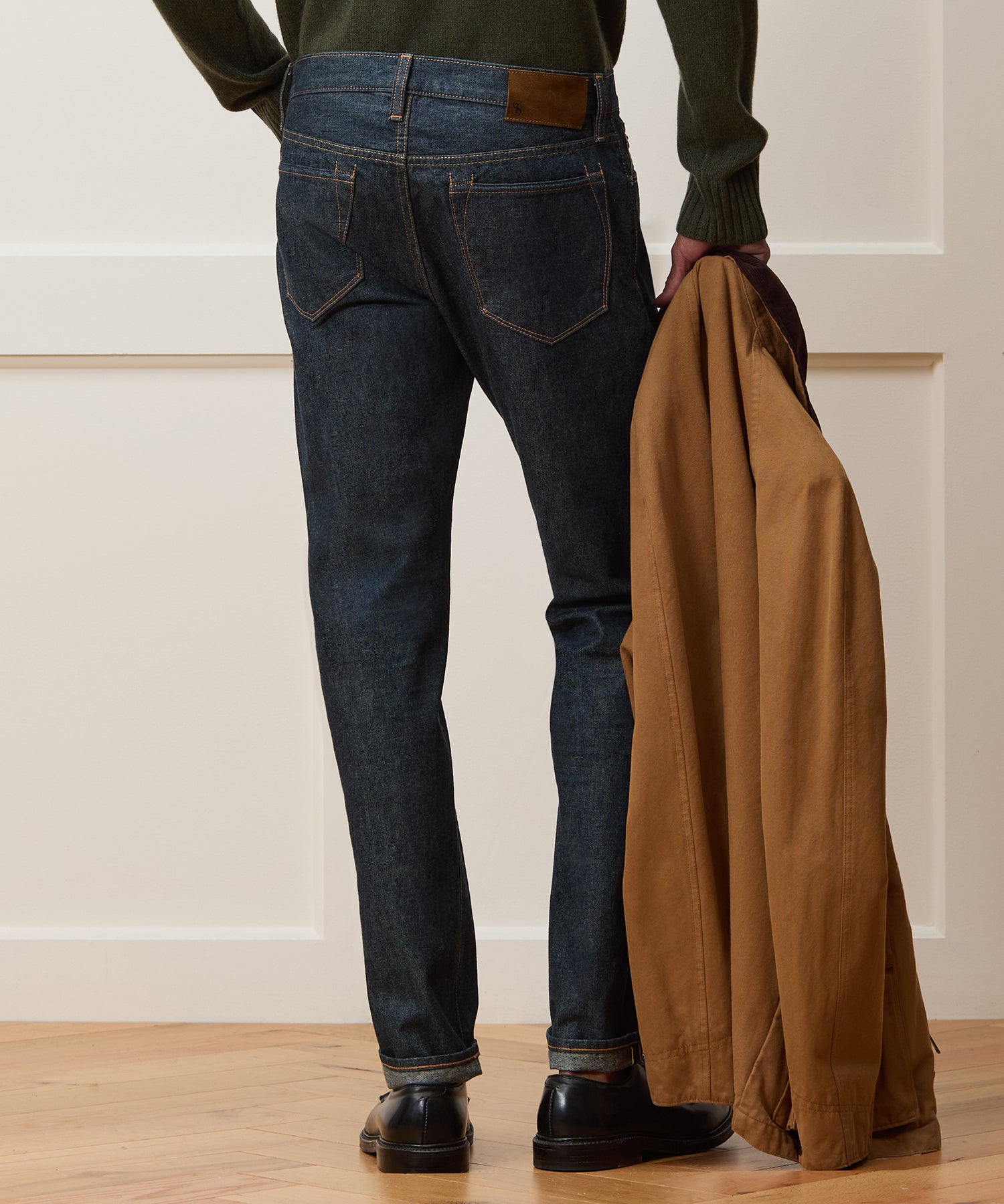 Slim Lightweight Japanese Selvedge Jean in Indigo - Image 5
