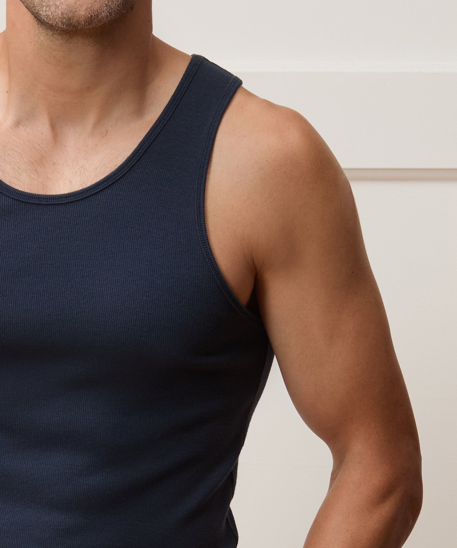 Slim Ribbed Tank - Image 3