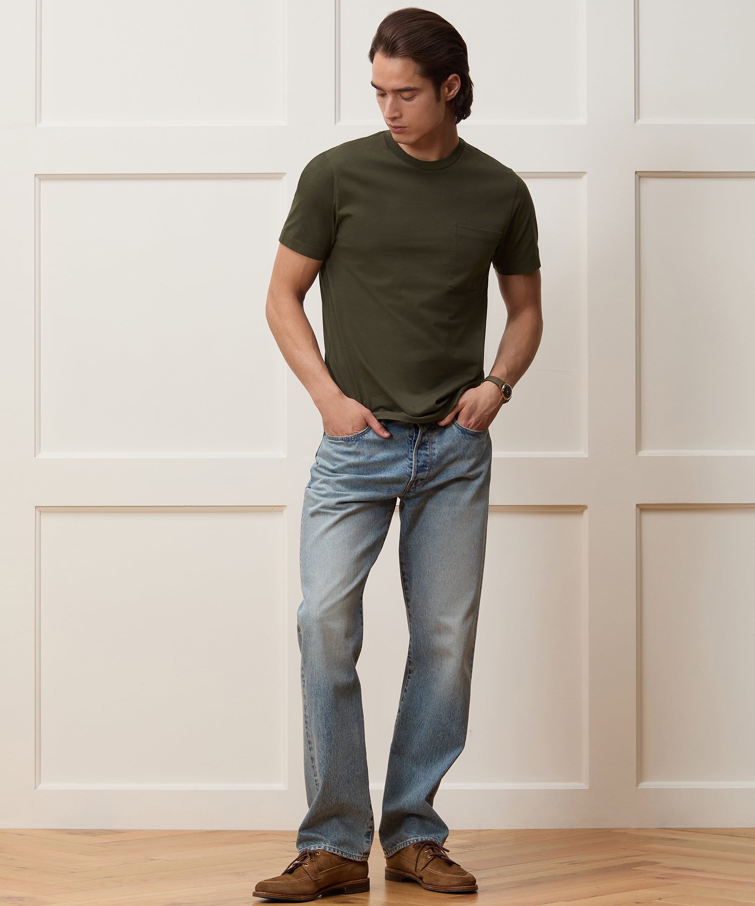 Portuguese Premium Jersey Pocket Tee - Image 3