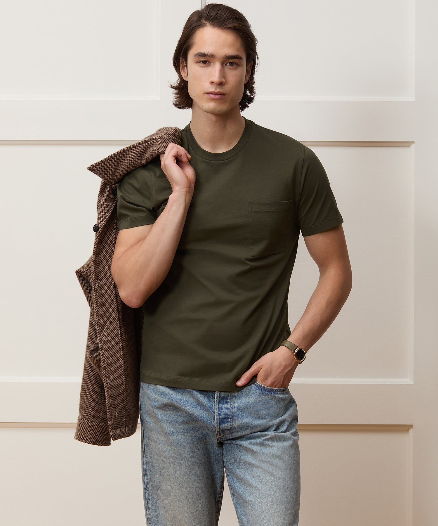 Portuguese Premium Jersey Pocket Tee - Image 2